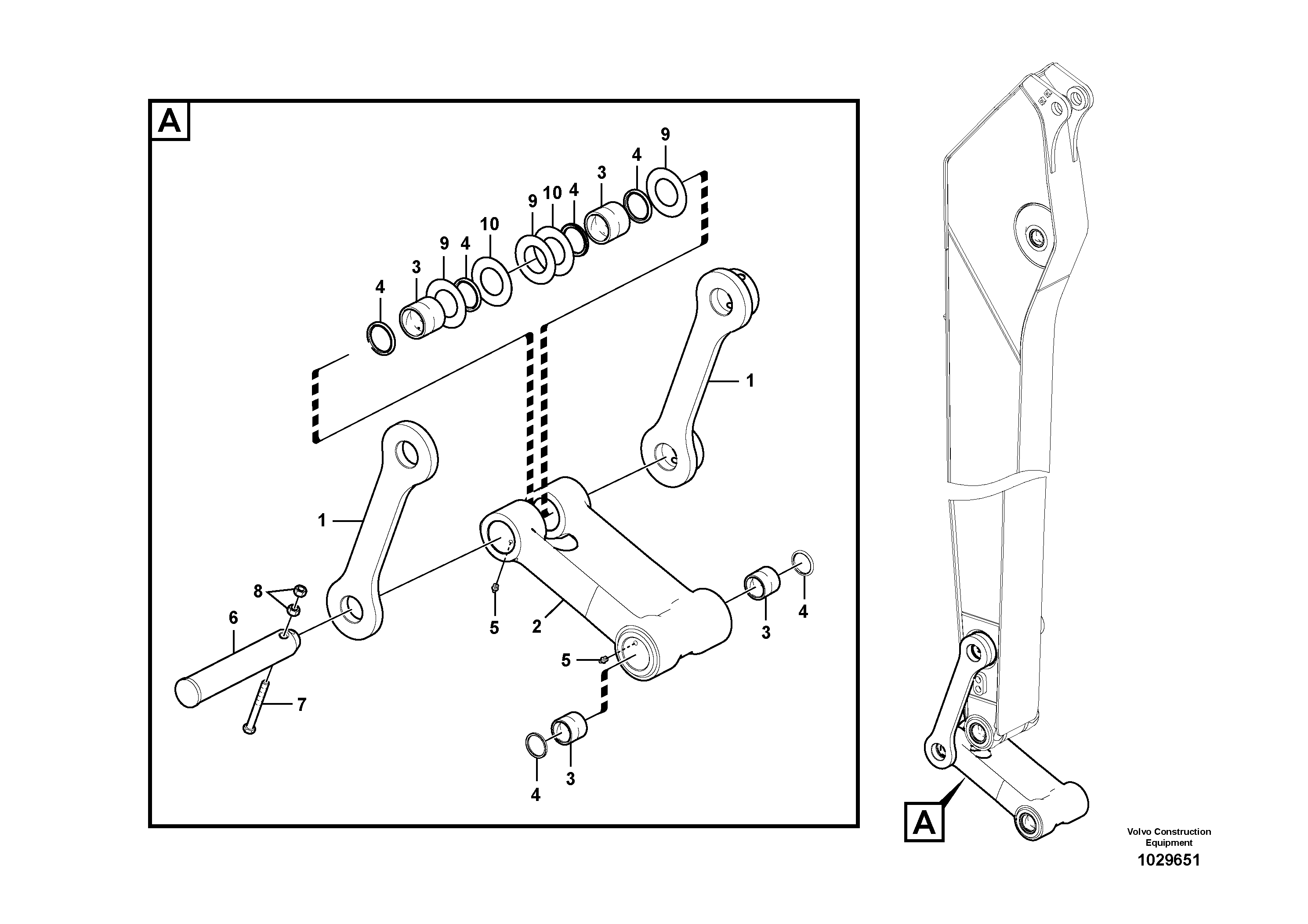 Yoke VOE14550741 VOLVO