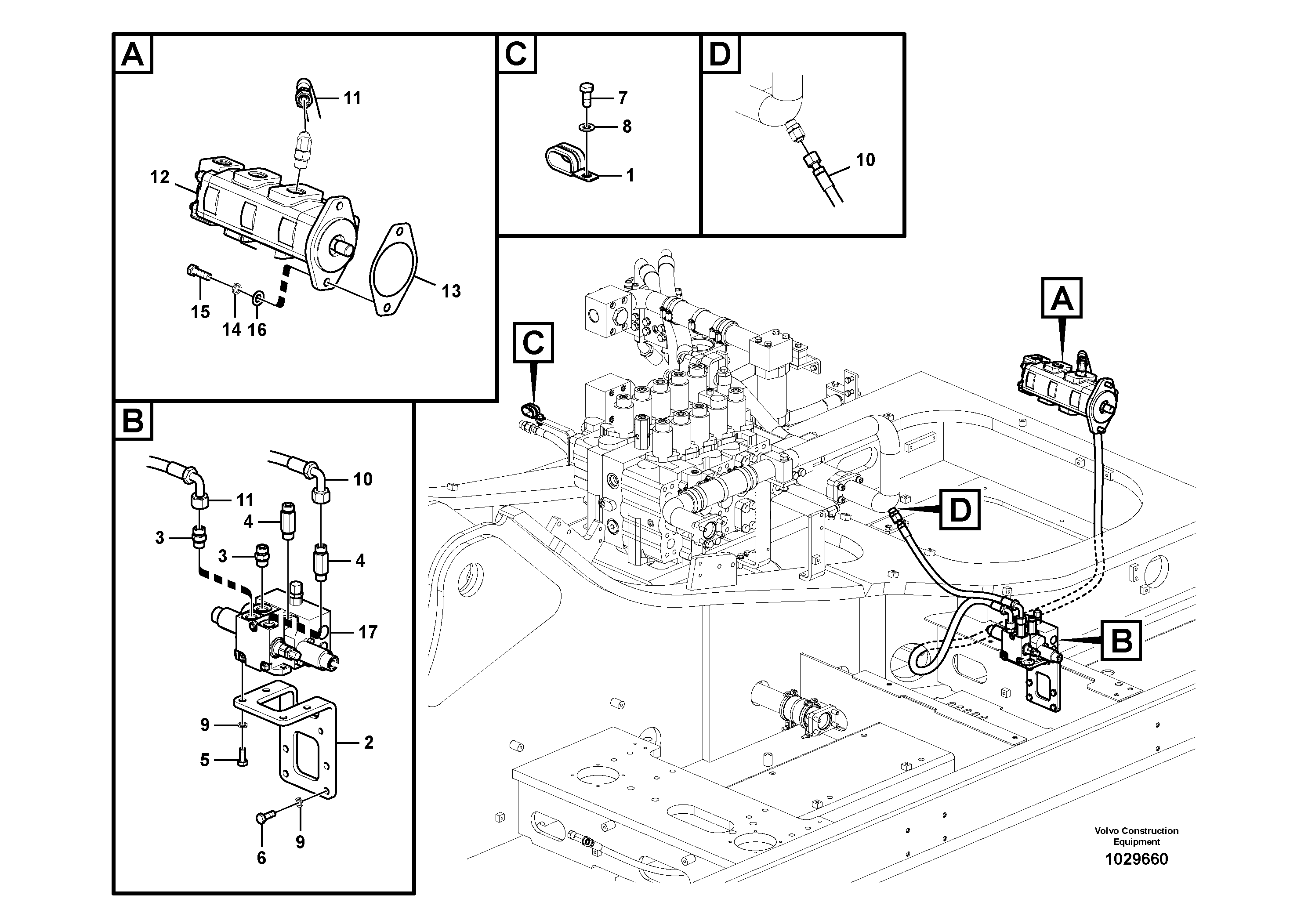 Timing gear casing VOE938014 VOLVO