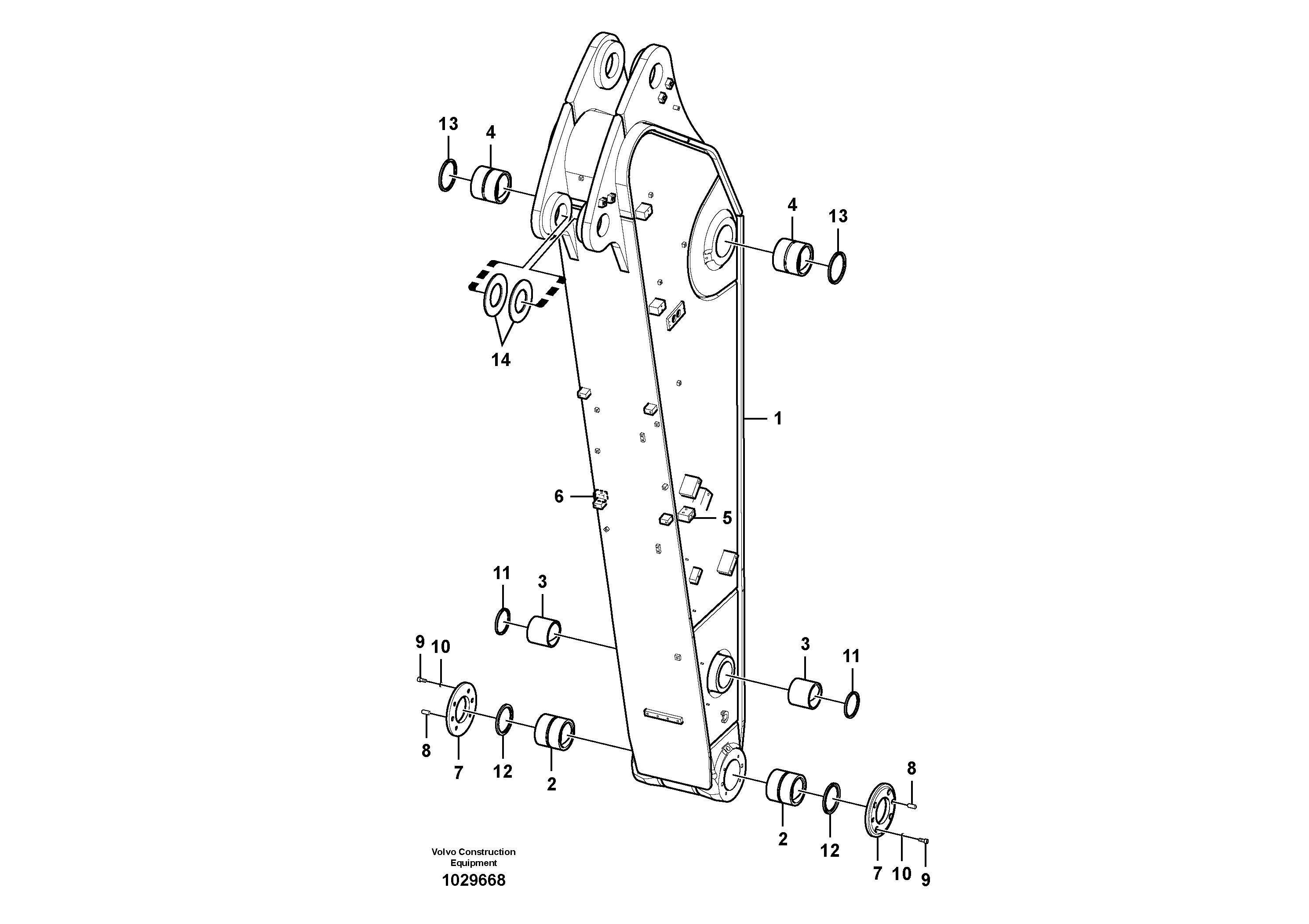 Altntr Housing VOE14695036 VOLVO