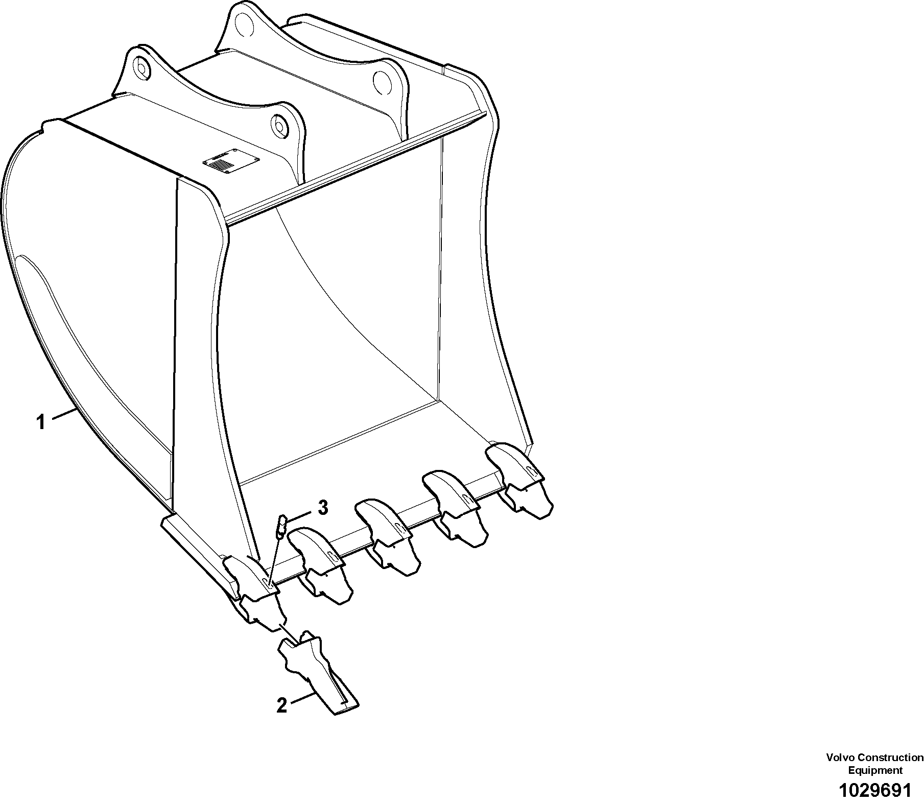 Cutting edge VOE14699778 VOLVO