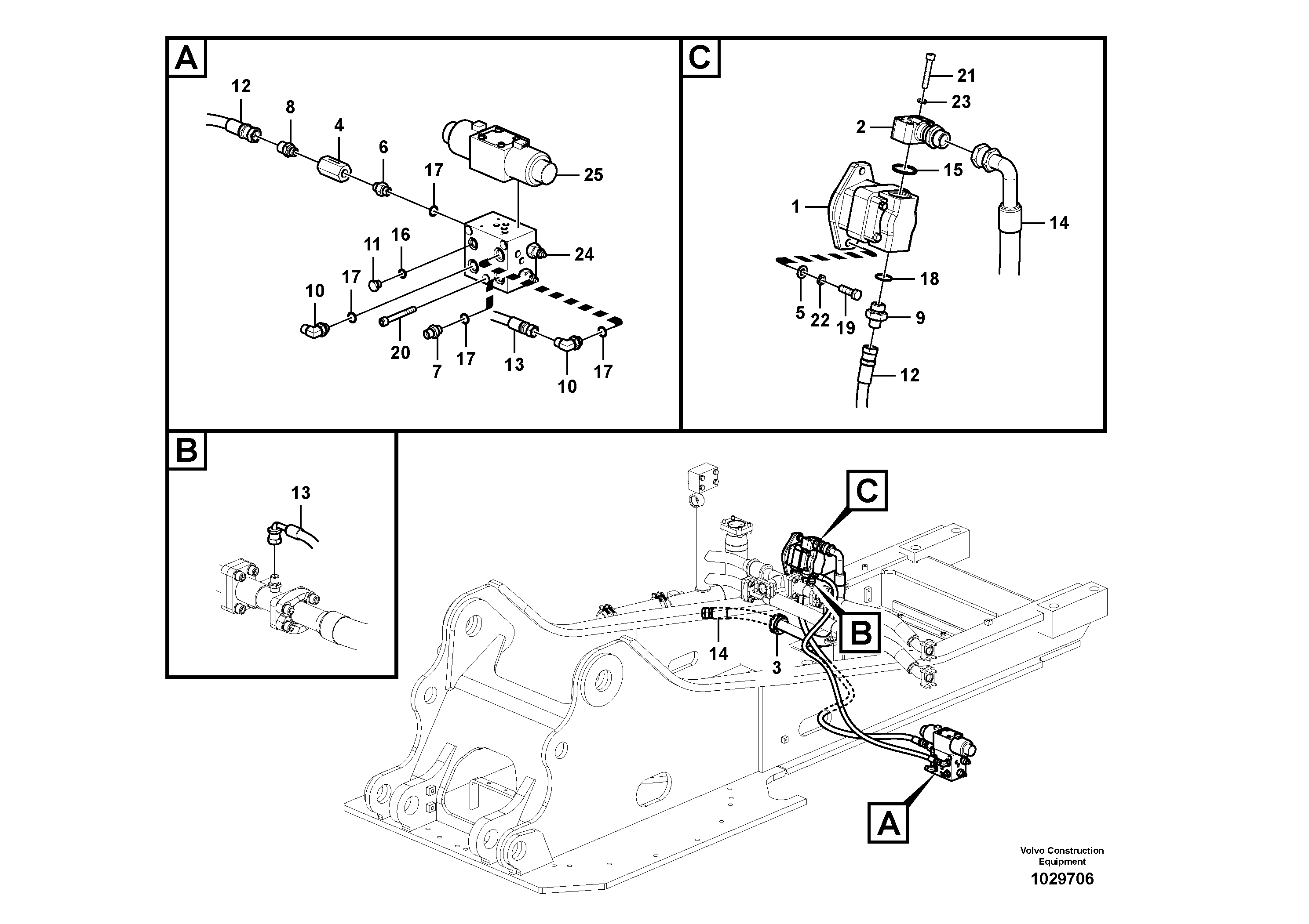 Timing gear casing SA9451-04431 VOLVO