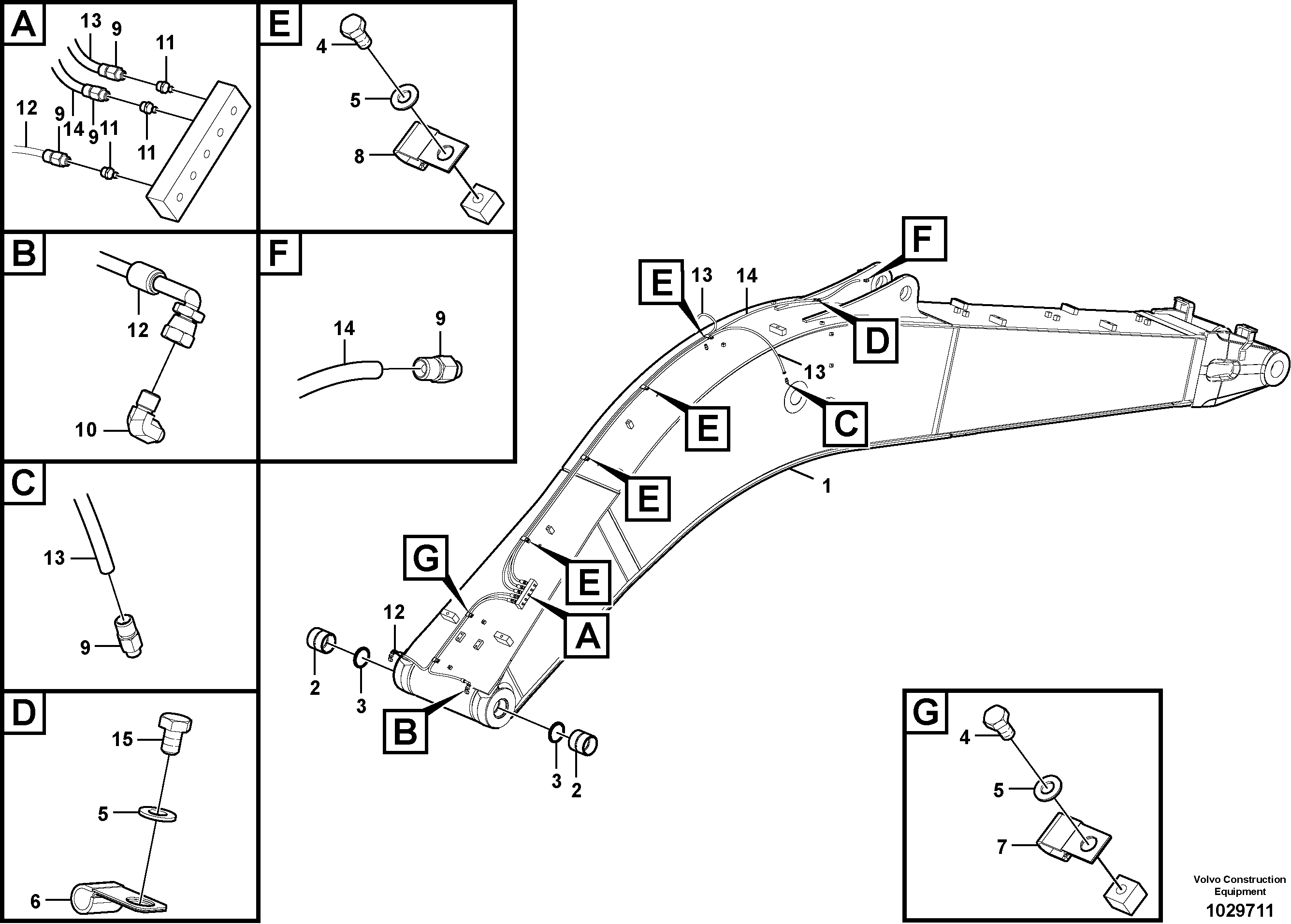 Charge Regulator VOE14641665 VOLVO