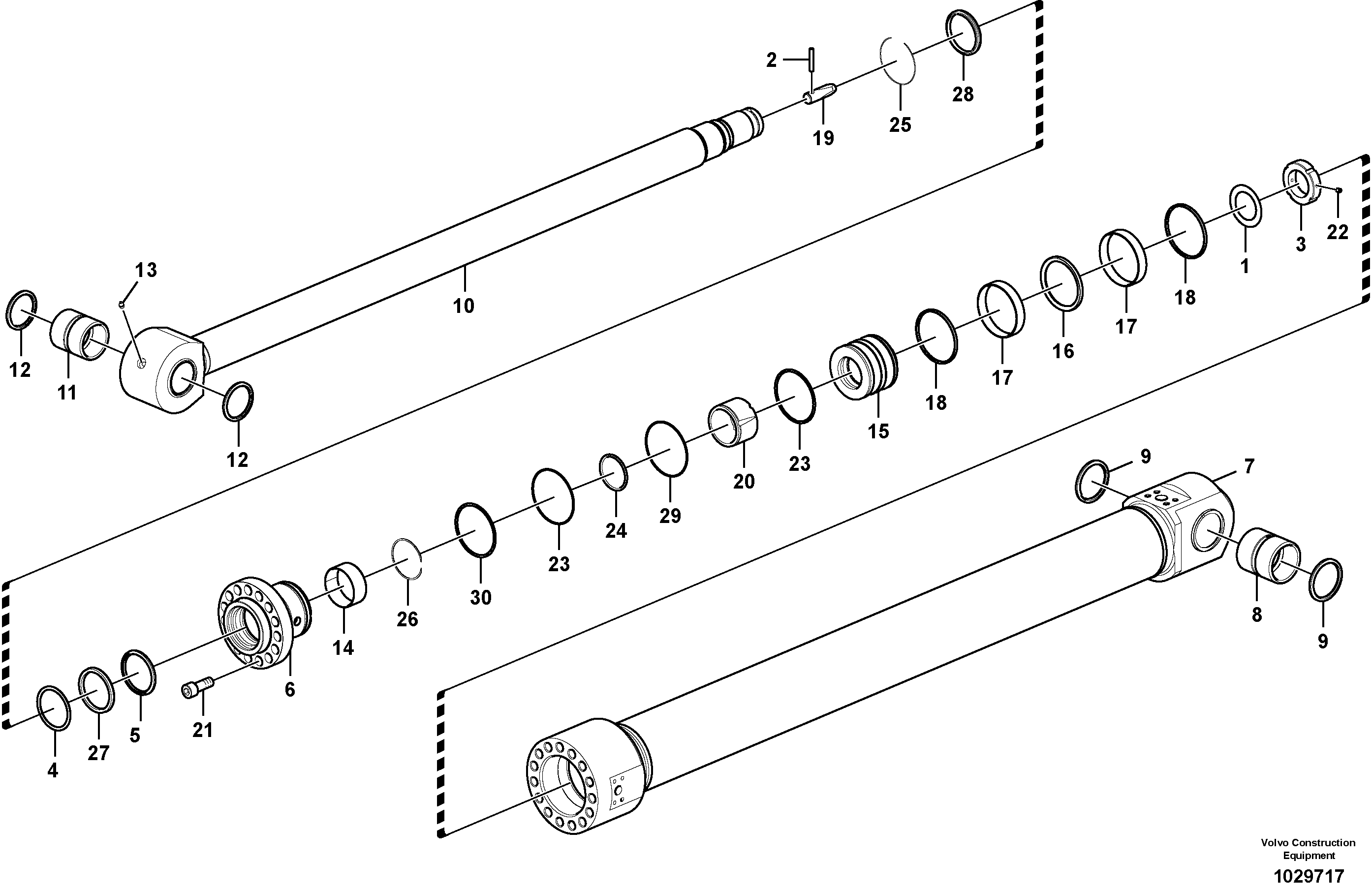 Disc wheel - ET 29.5 VOE14564266 VOLVO