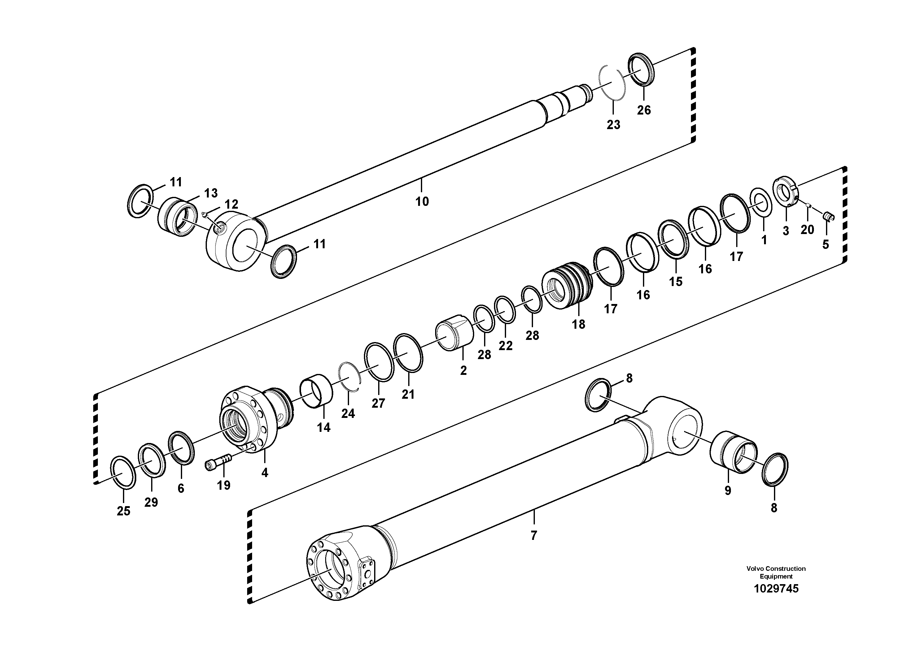 Tube VOE14570906 VOLVO