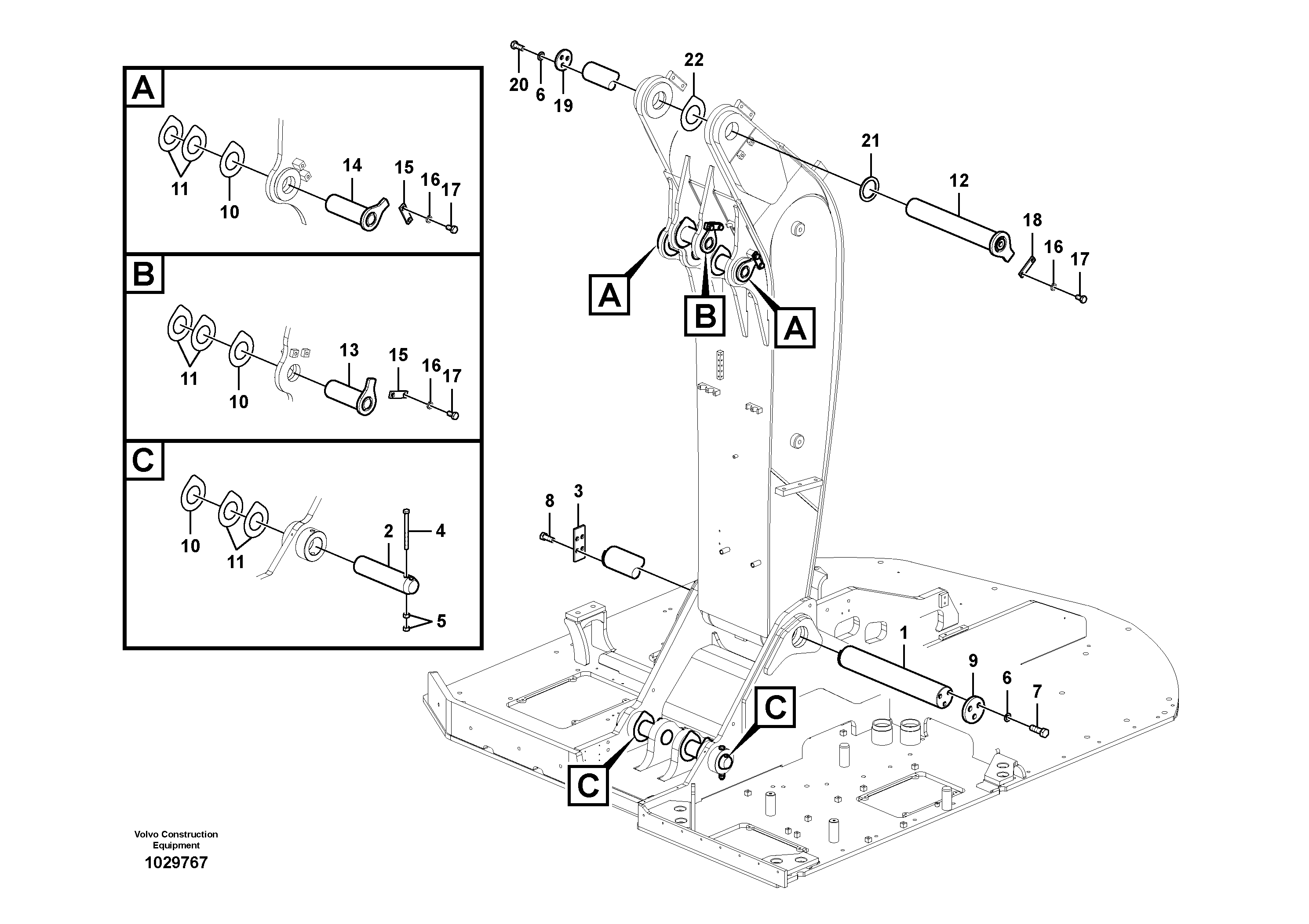 Swg Lk Cylinder VOE14583401 VOLVO