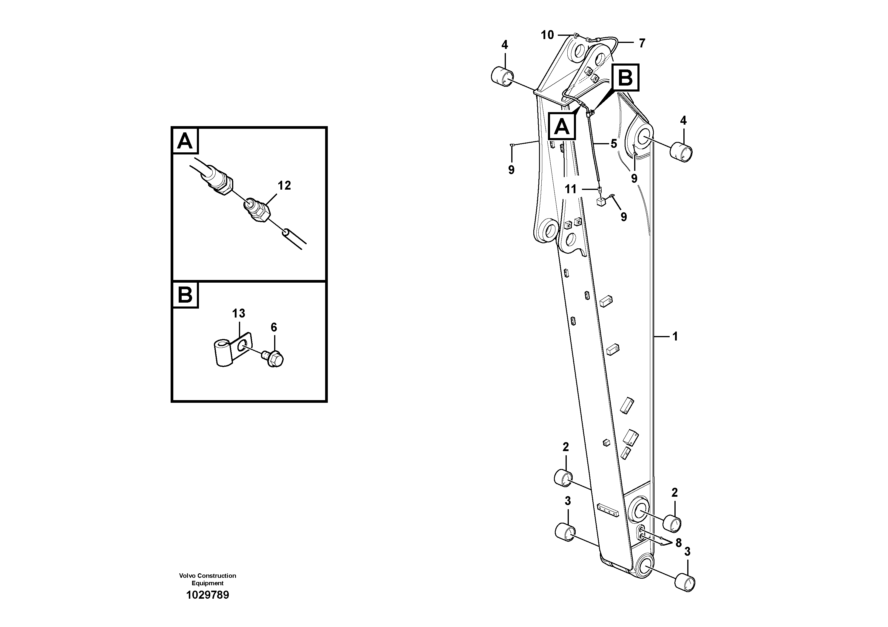 Dipper Arm VOE14726413 VOLVO