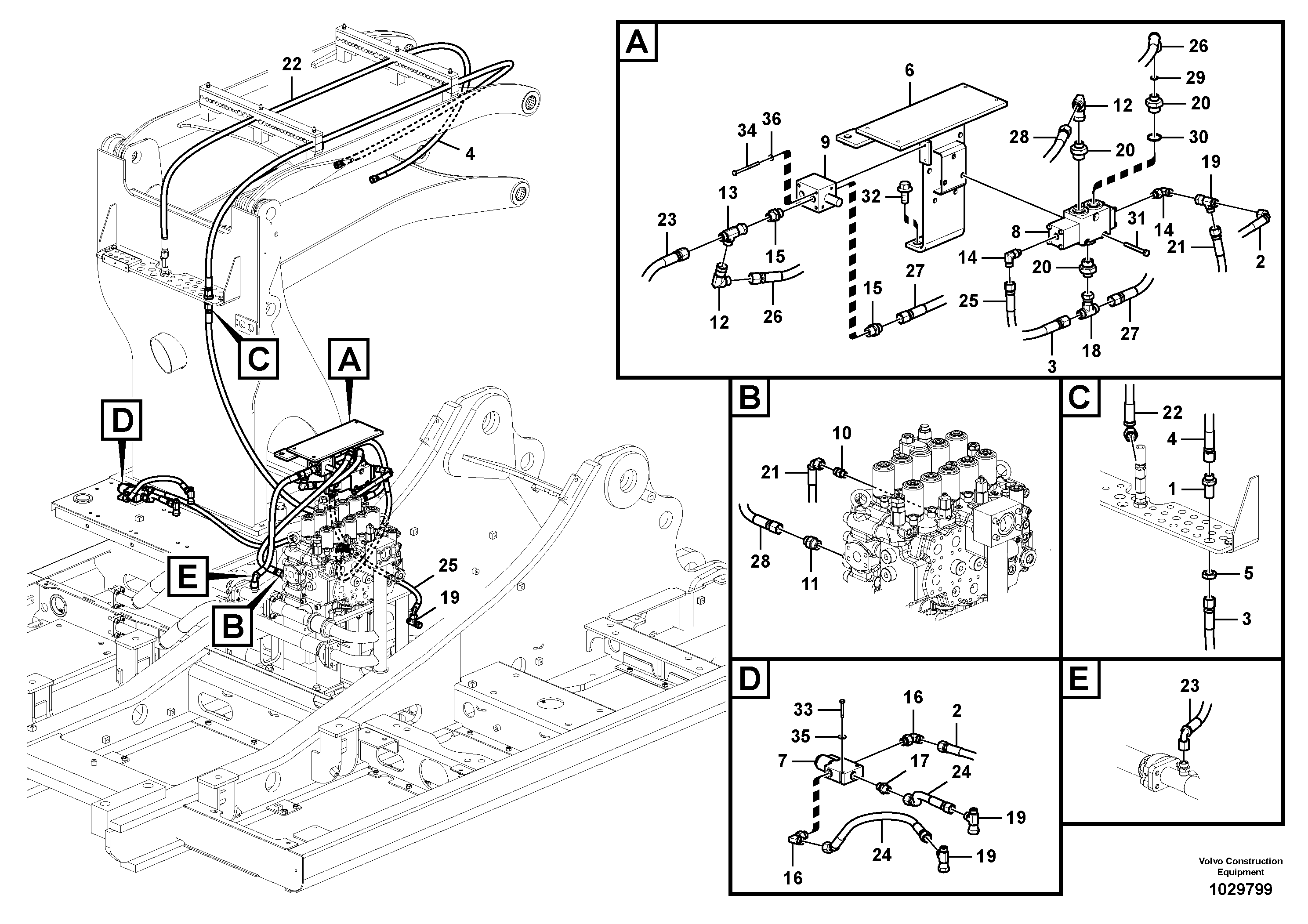Timing gear casing VOE15001622 VOLVO