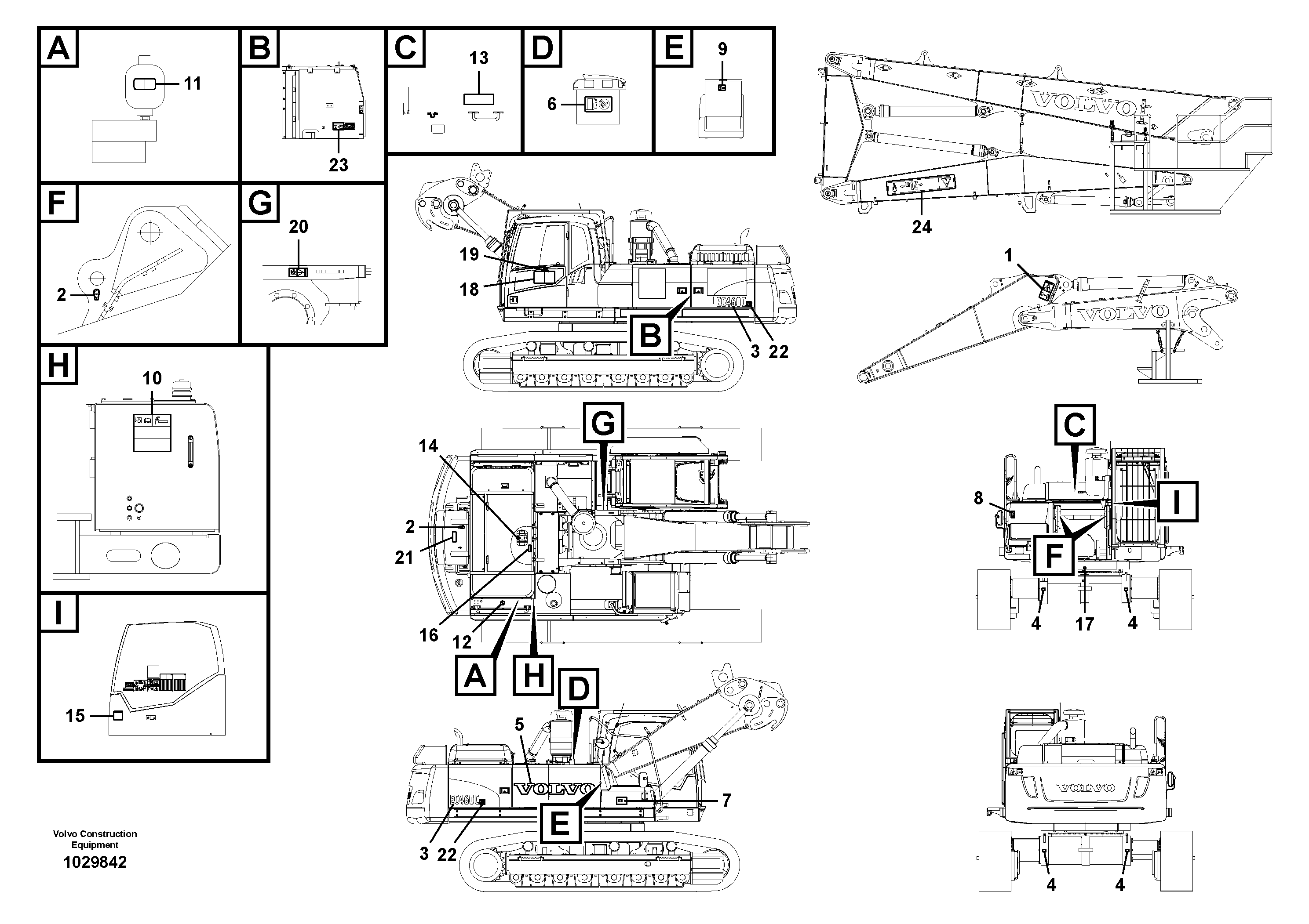 Cylinder Block VOE14594801 VOLVO