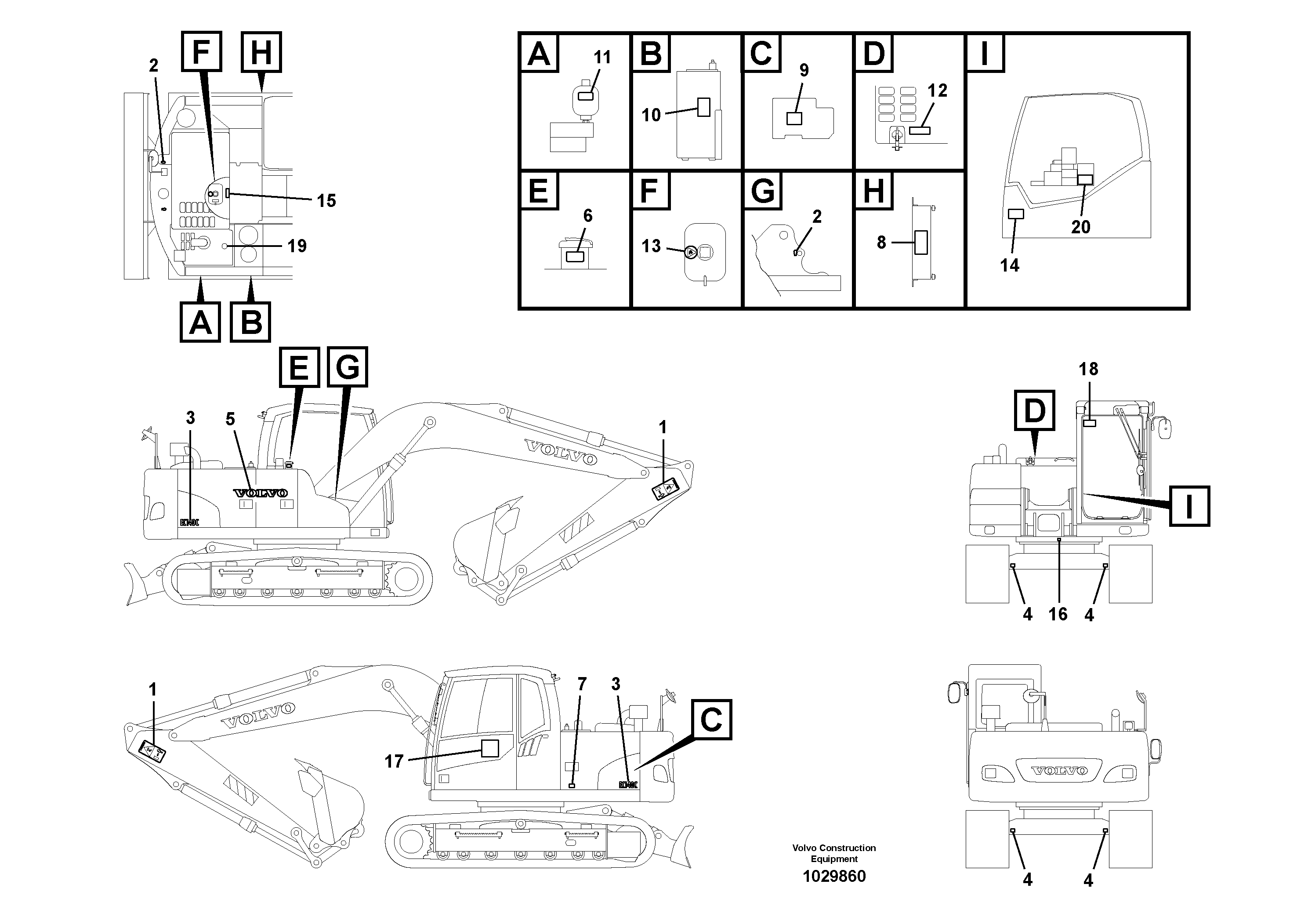 Cylinder Block VOE14569159 VOLVO