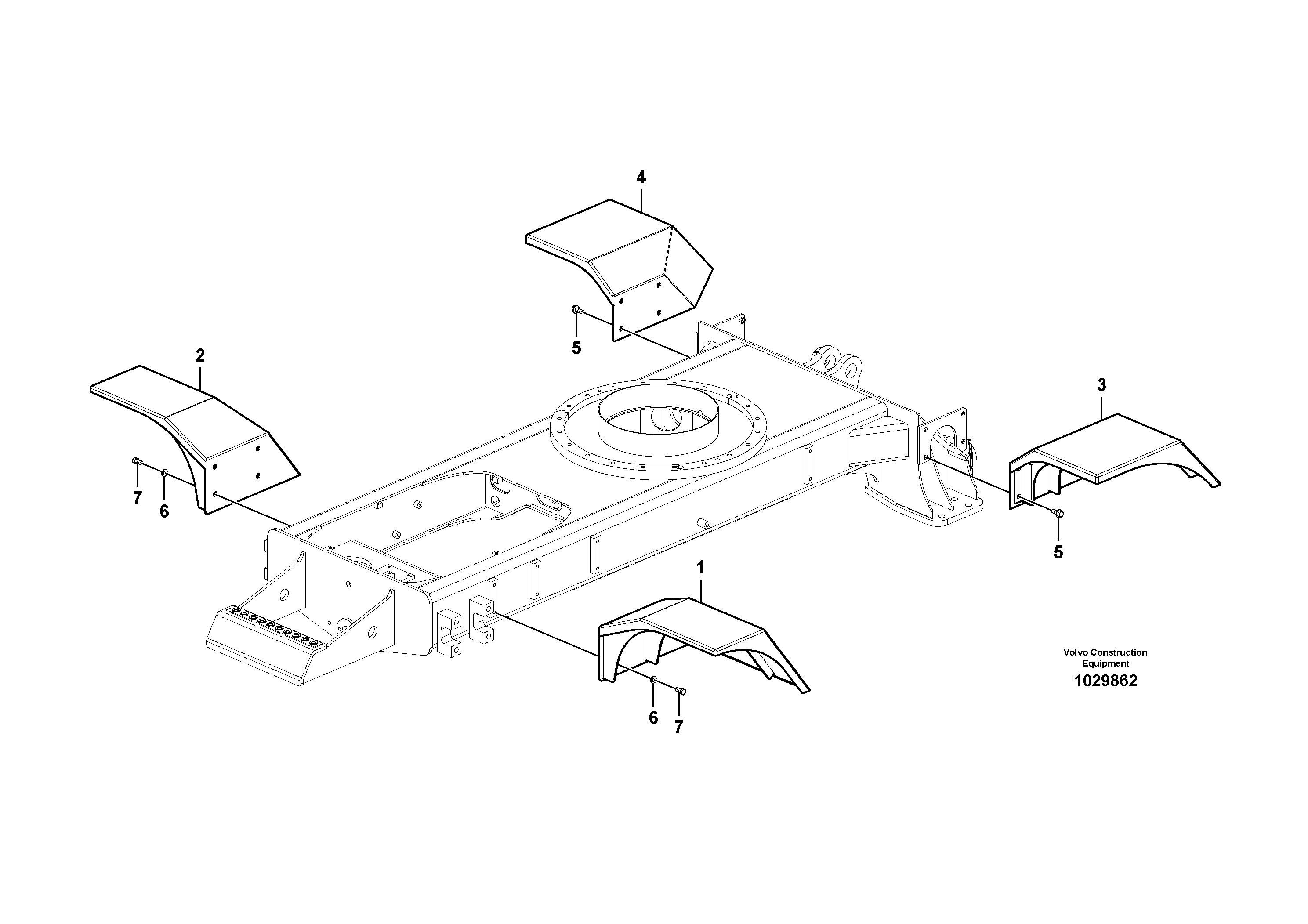 Shaft brake VOE14588236 VOLVO