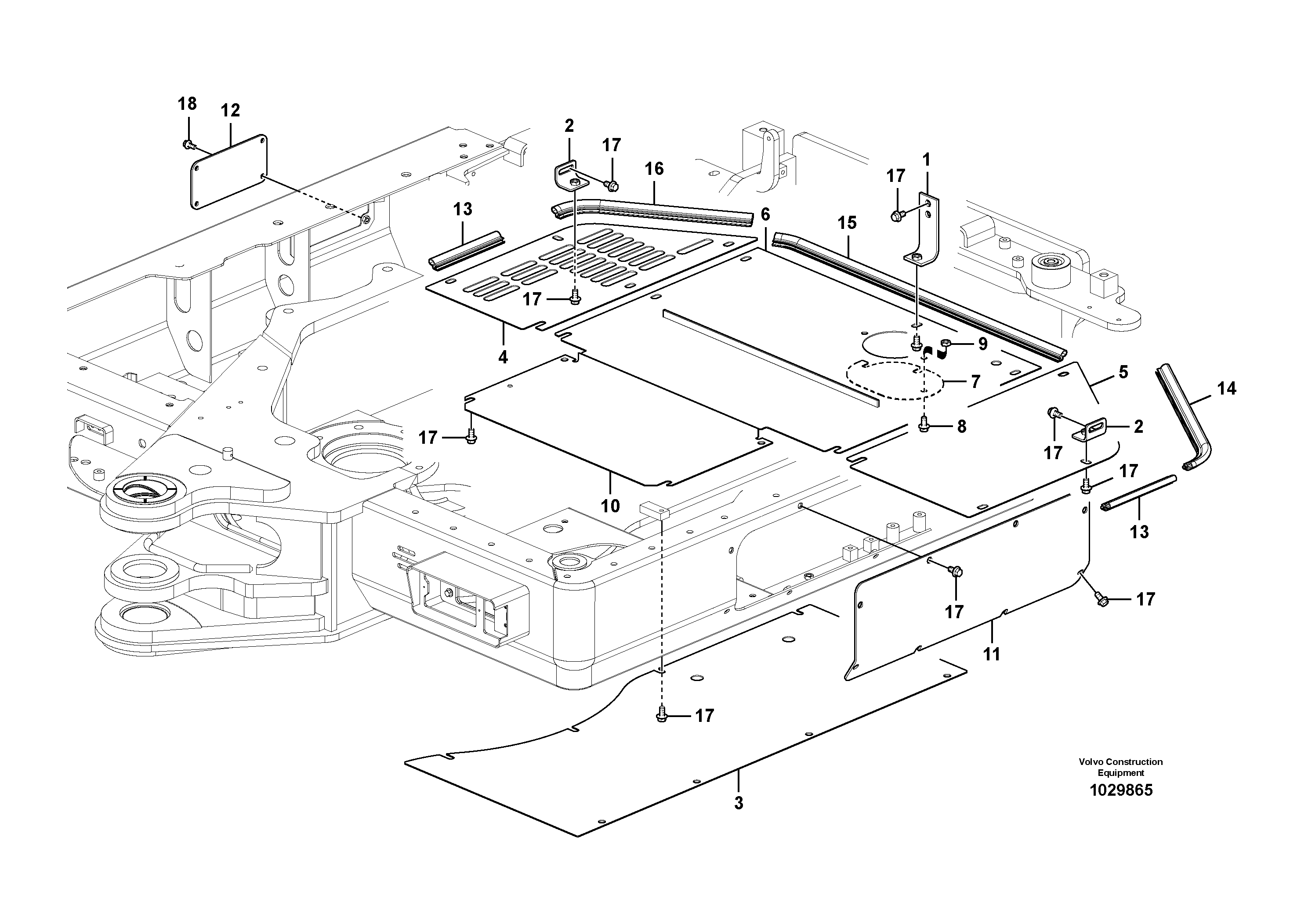 Rec.housing VOE14566486 VOLVO