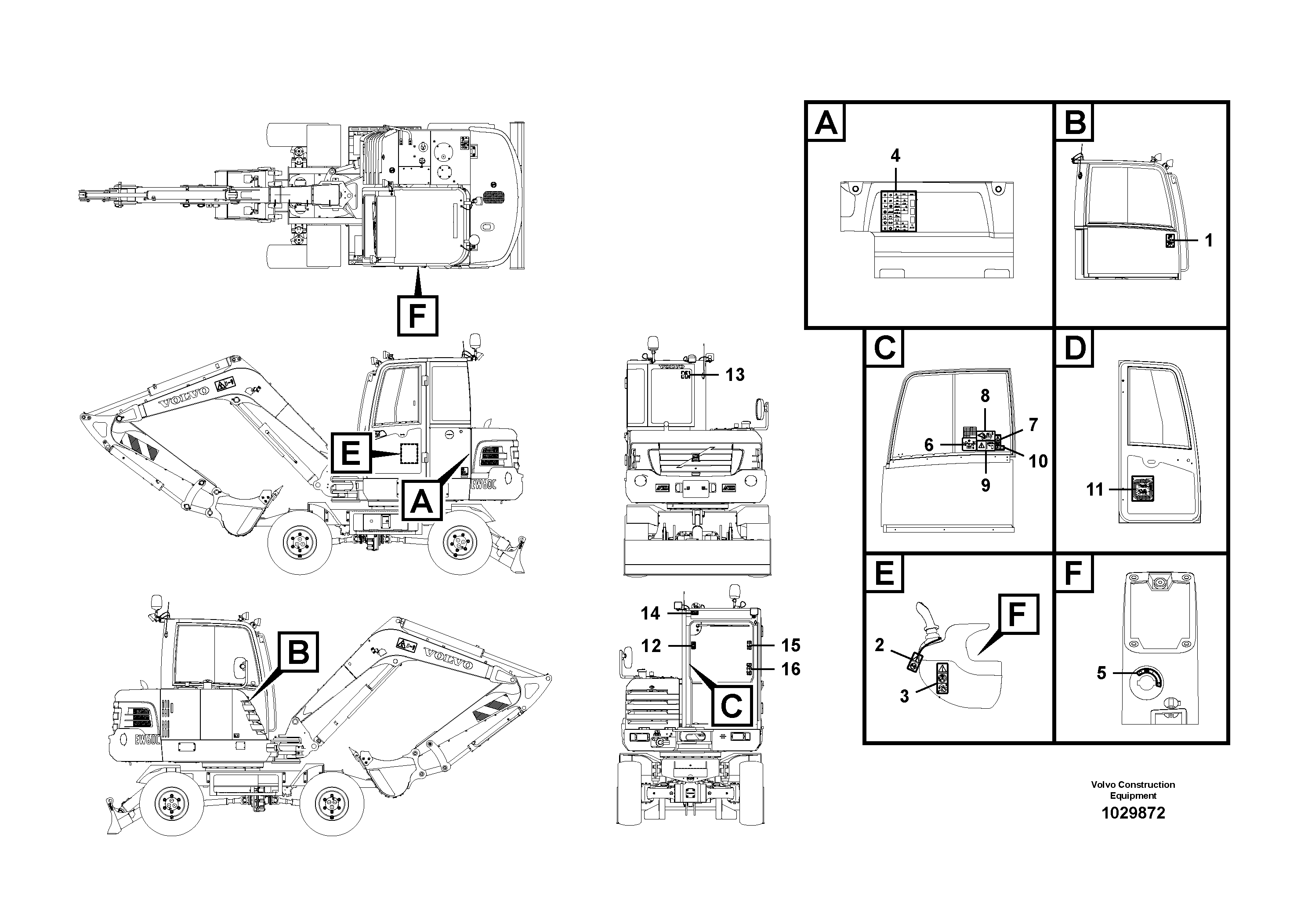 Cylinder Block VOE14616005 VOLVO