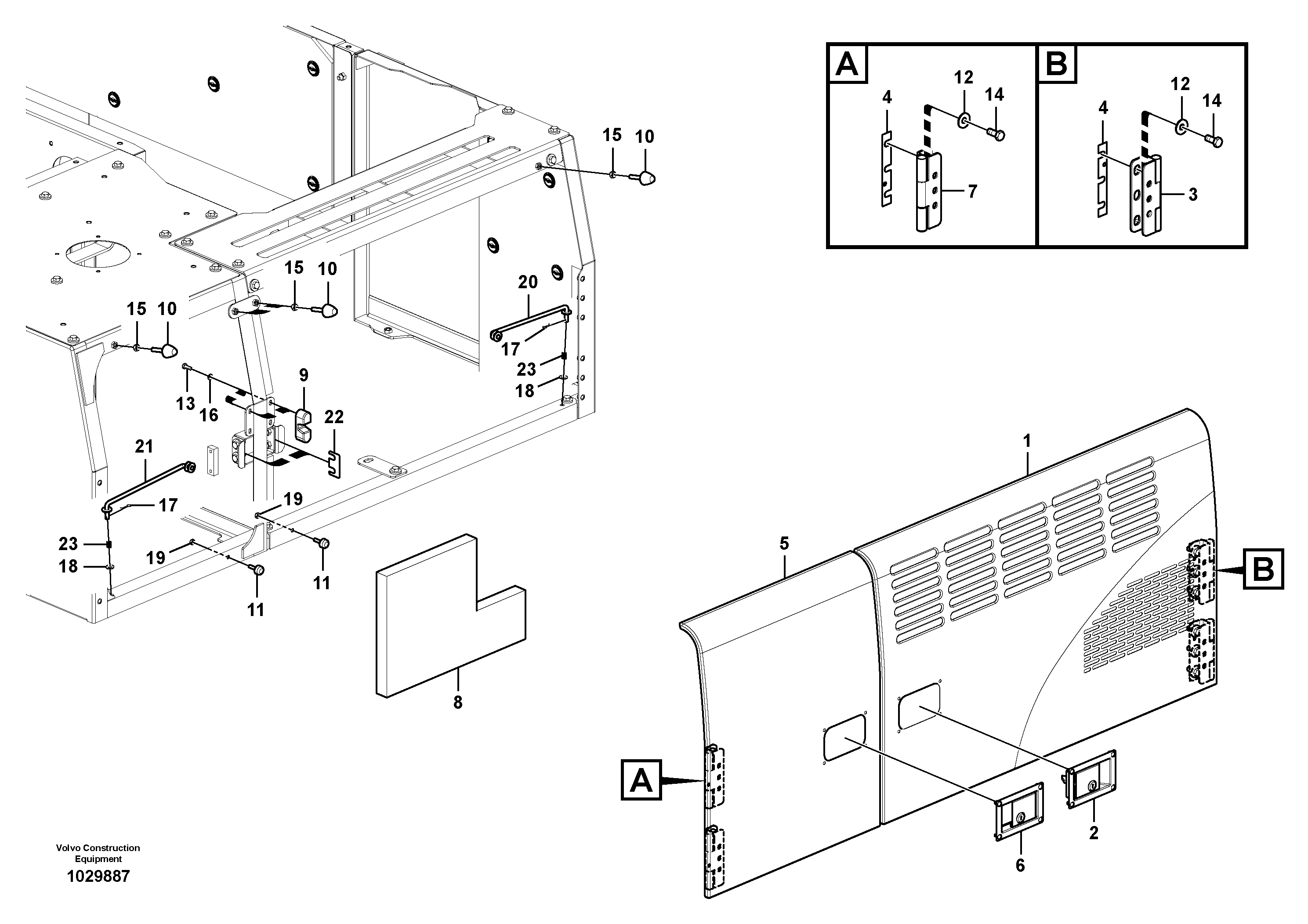 Locking Plate VOE14577281 VOLVO