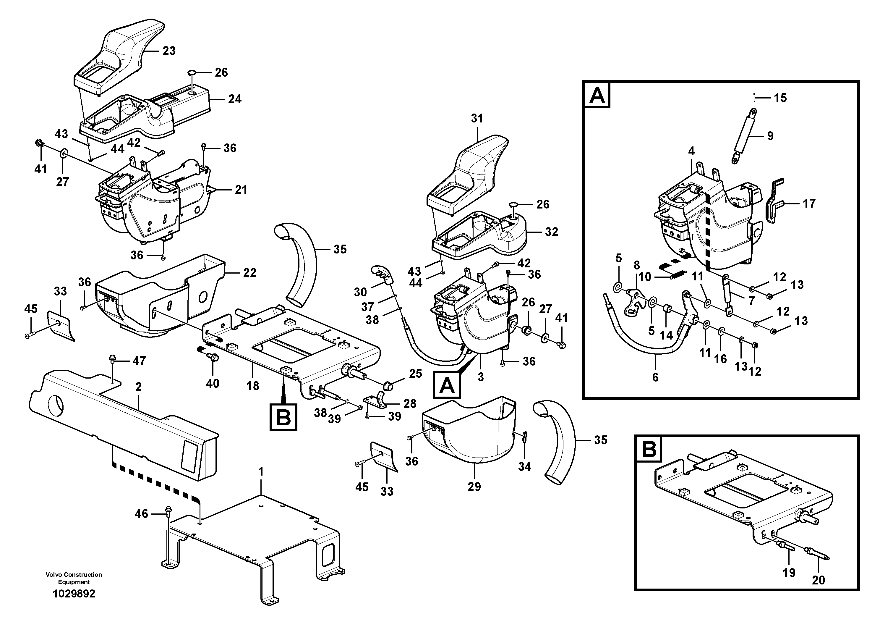 Rec.housing RM/VOE14610141 VOLVO