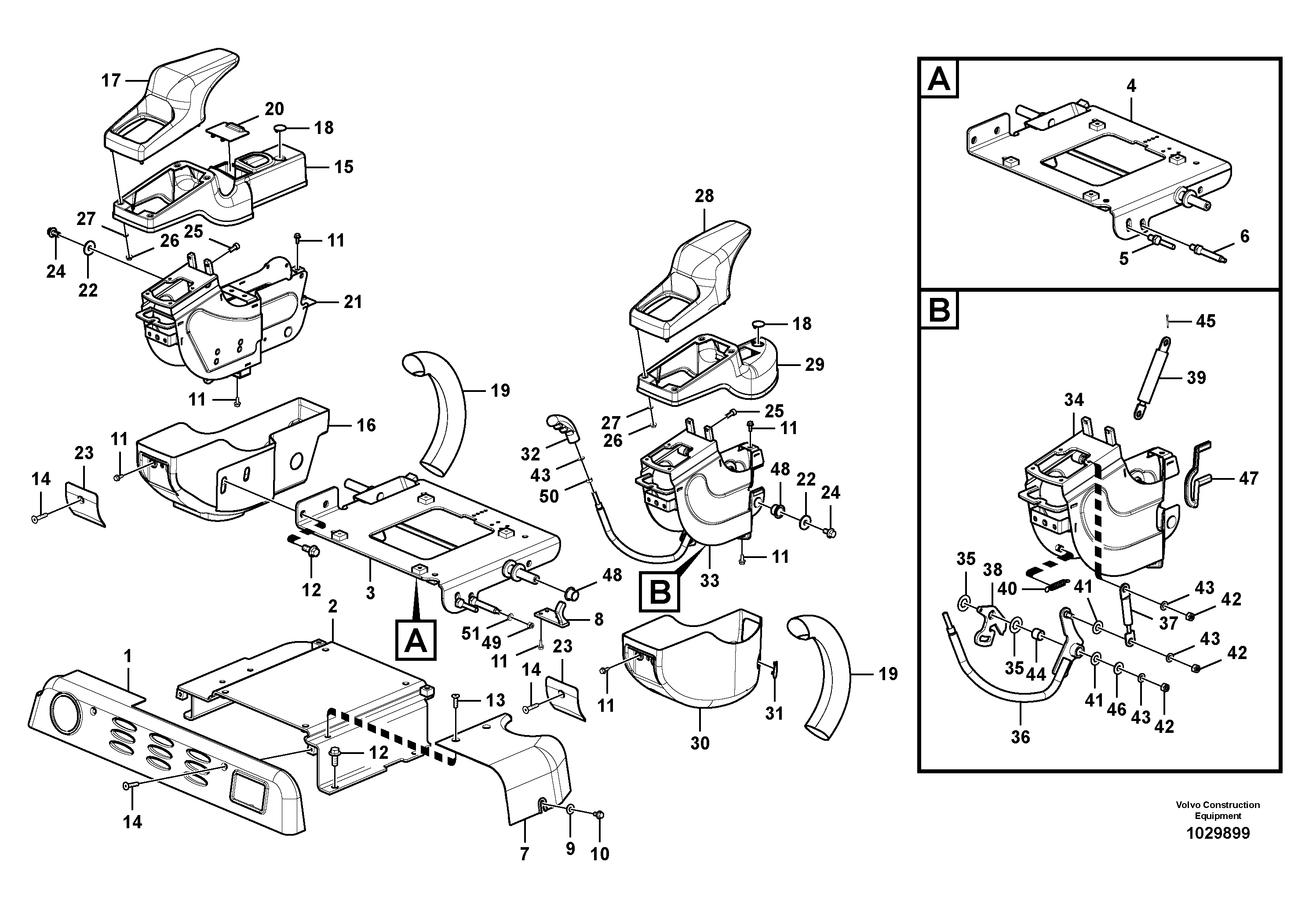 Cable harness,upper.s VOE14614033 VOLVO