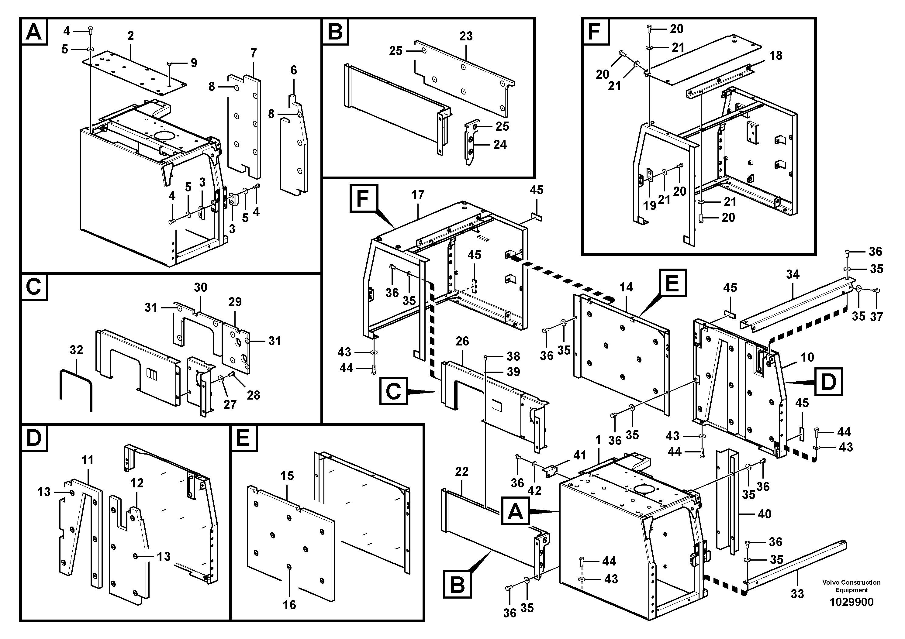 Bracket VOE14570697 VOLVO