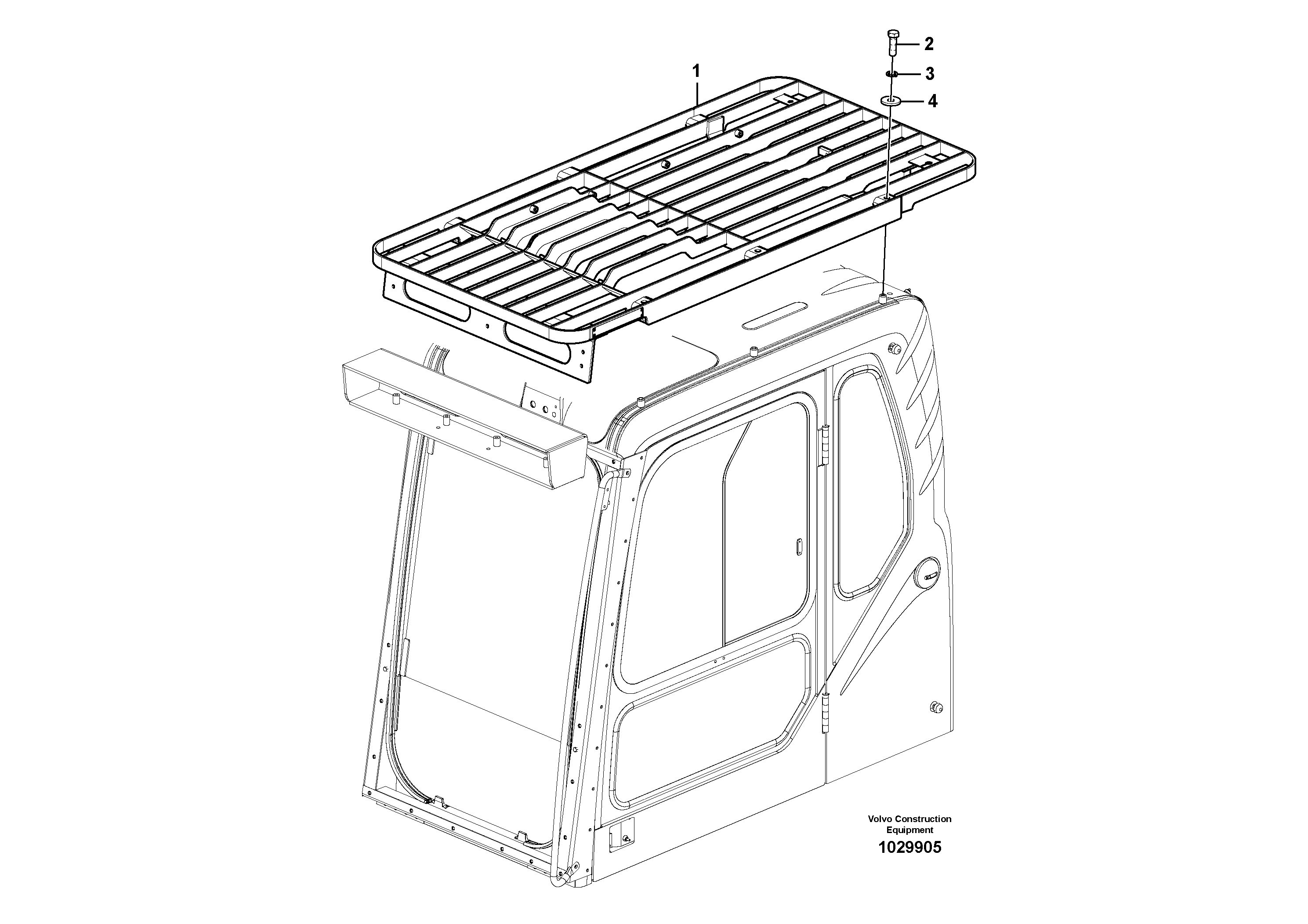Park Brk Cover VOE14612911 VOLVO