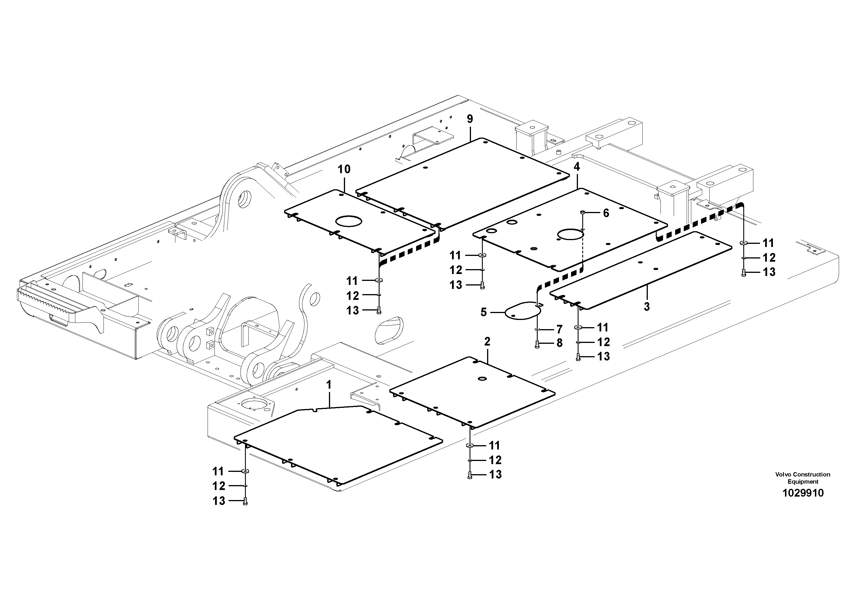 Маслоотражающее кольцо VOE14585643 VOLVO