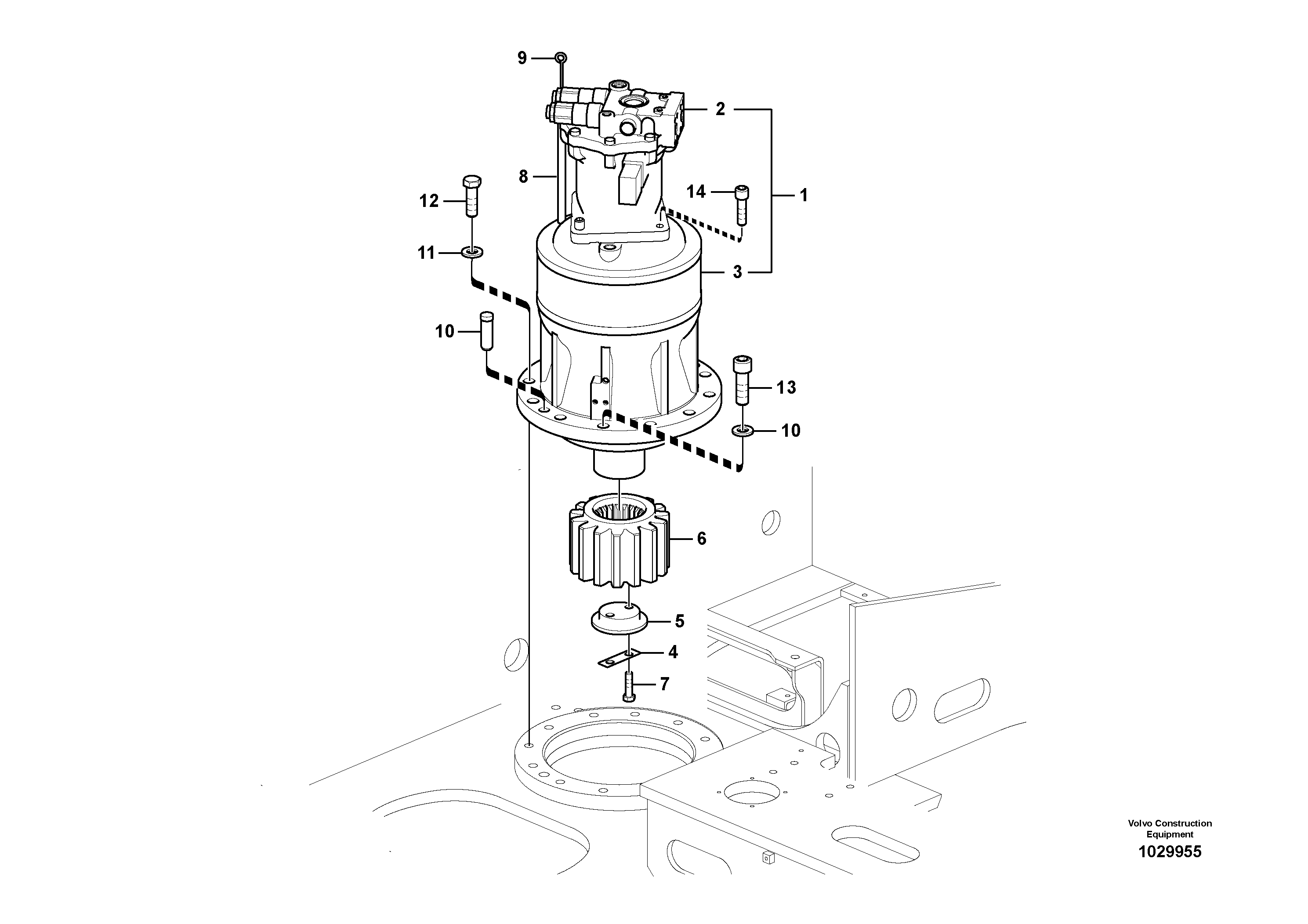 Damping material set VOE14634201 VOLVO