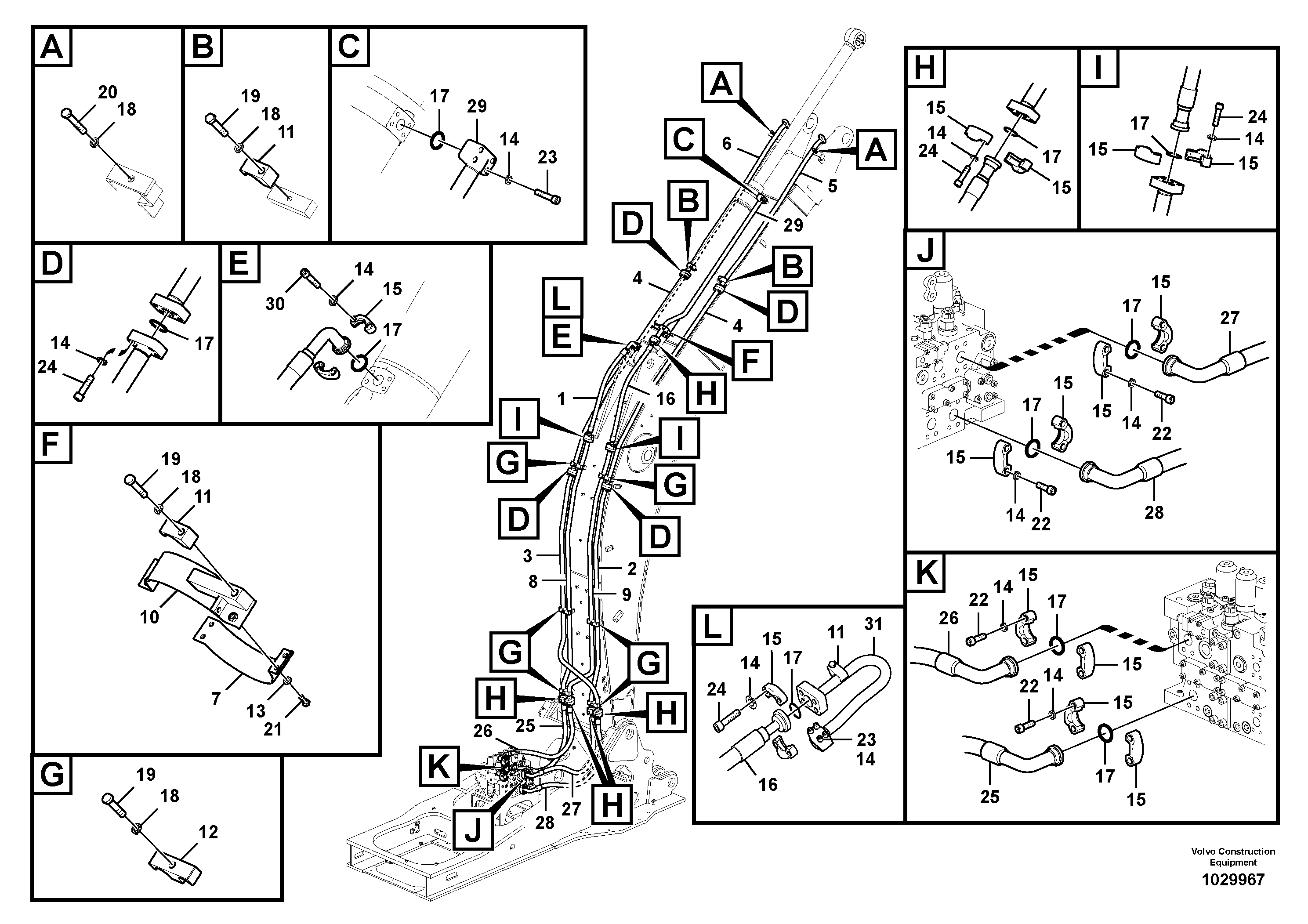 Timing gear casing VOE15042441 VOLVO