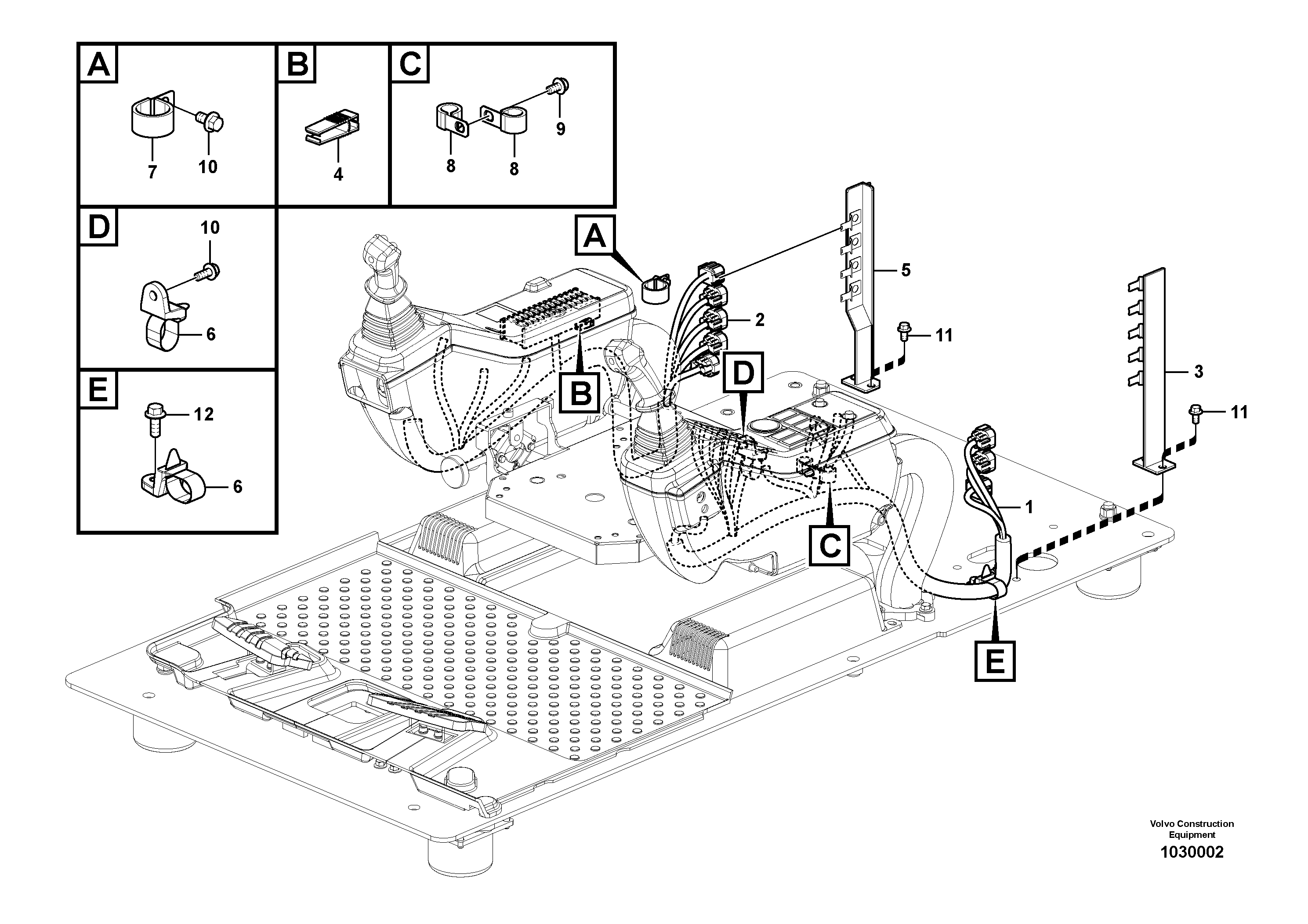 Support Leg VOE14632596 VOLVO