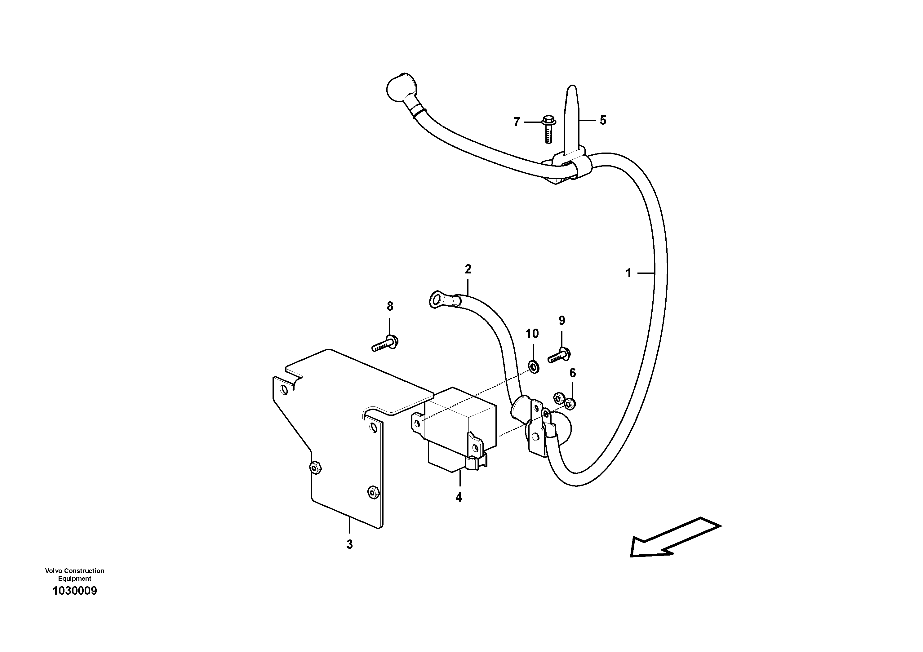 Support Section VOE881503 VOLVO