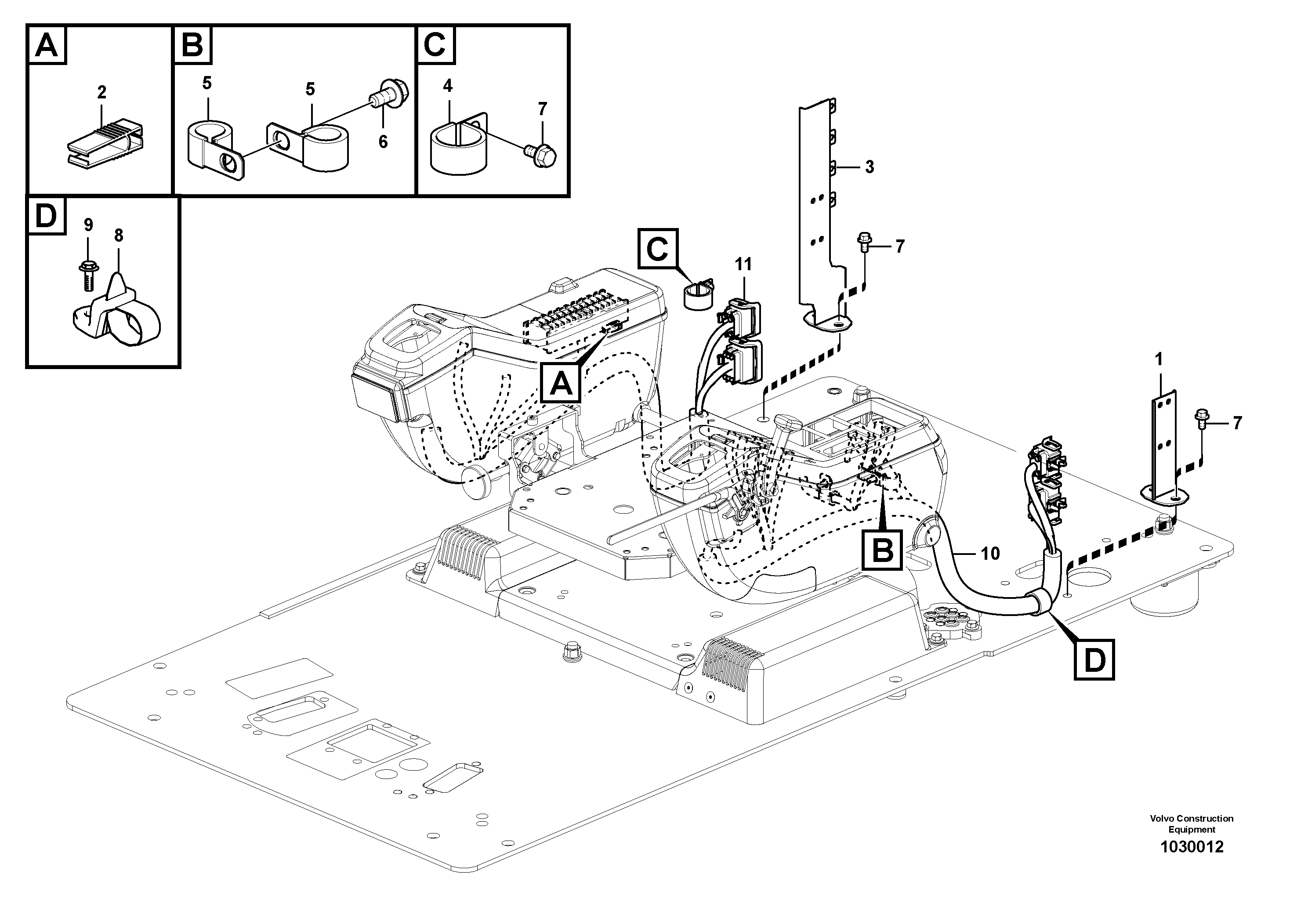 Support Leg VOE14641925 VOLVO