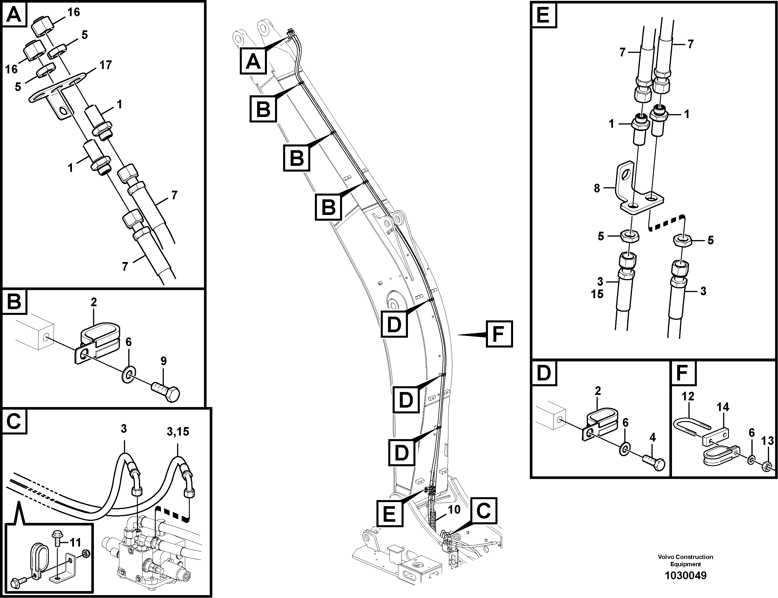 Timing gear casing VOE938364 VOLVO
