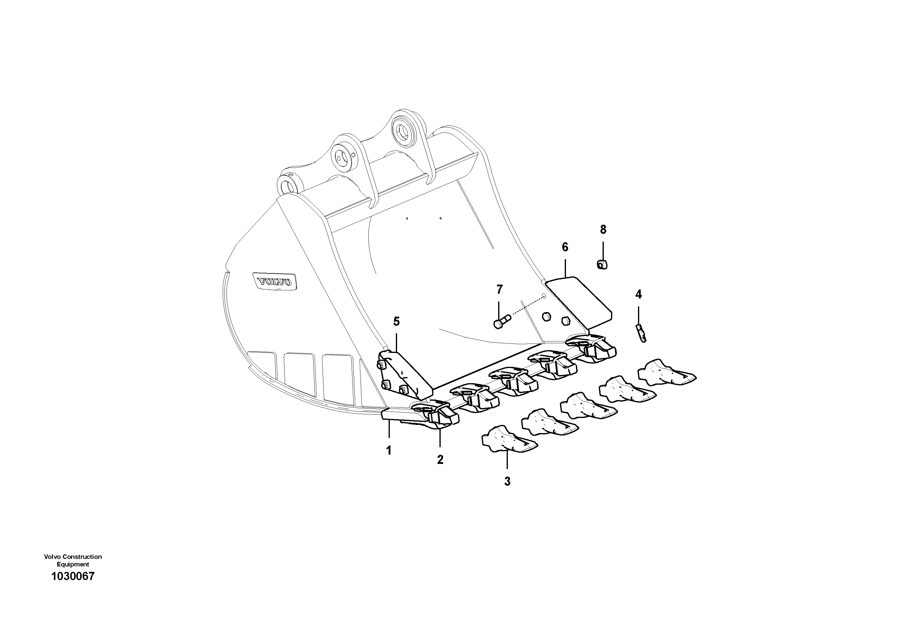 Cutting edge VOE14691127 VOLVO