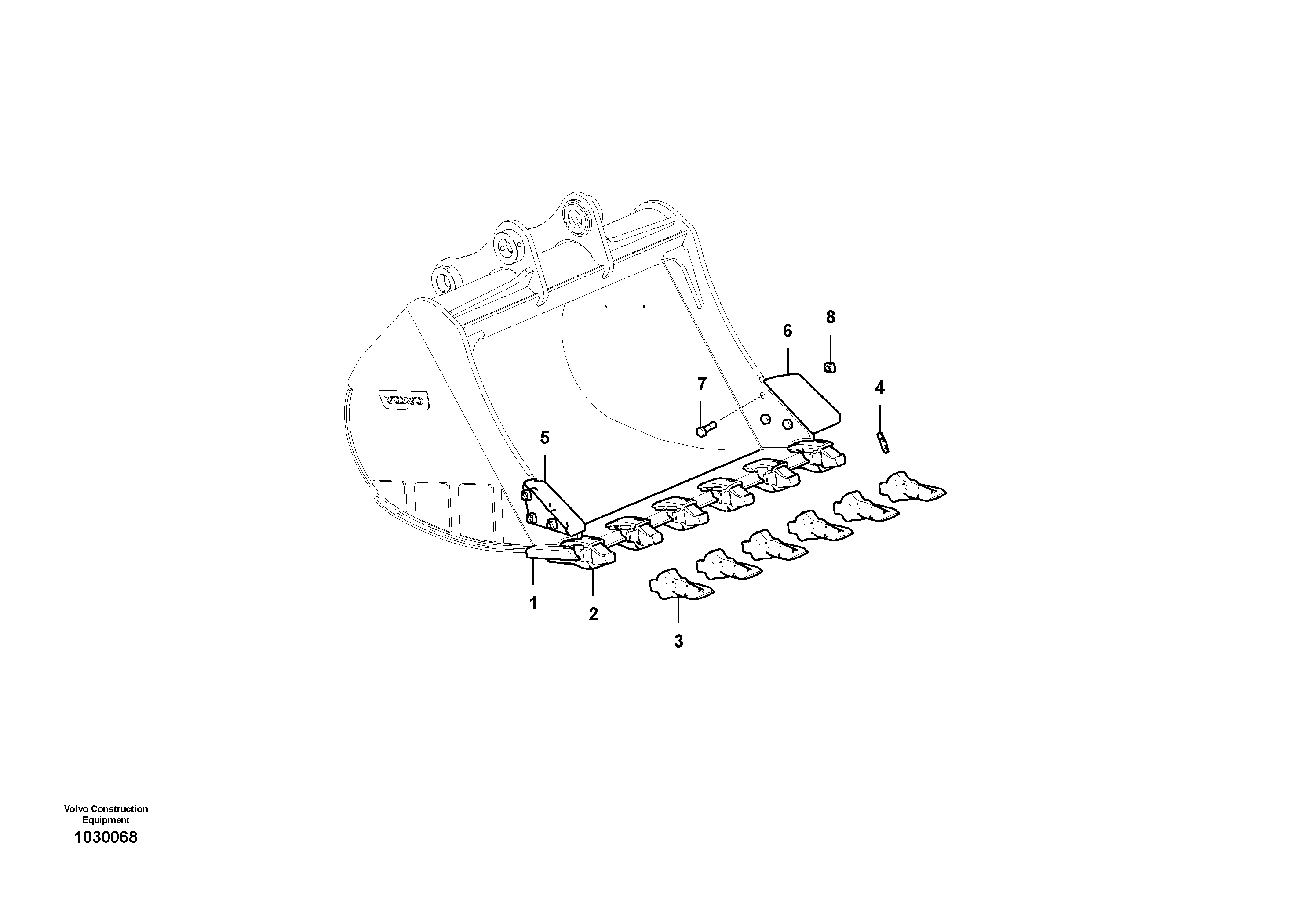 Cutting edge VOE14657451 VOLVO