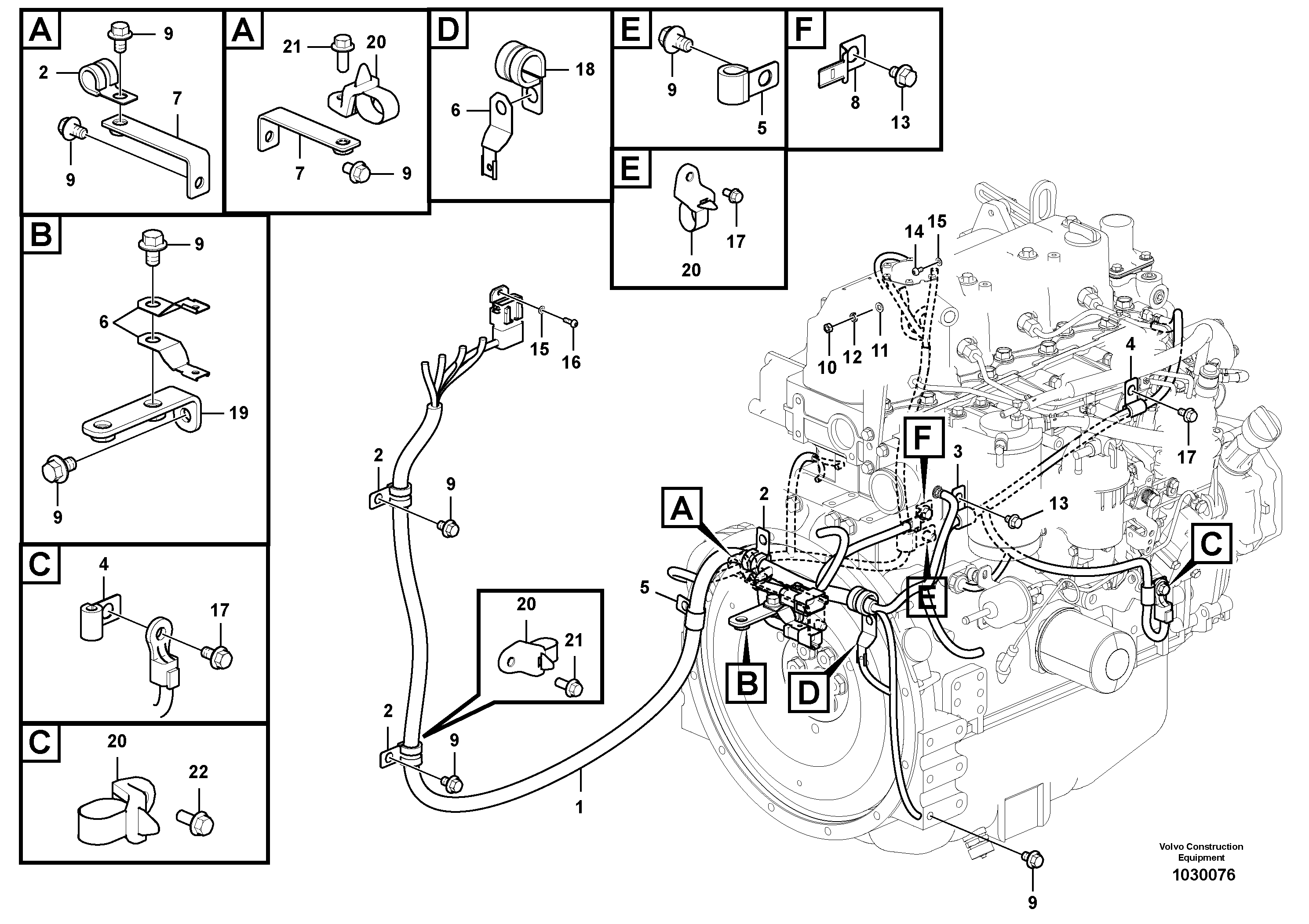 Support Leg VOE14662509 VOLVO