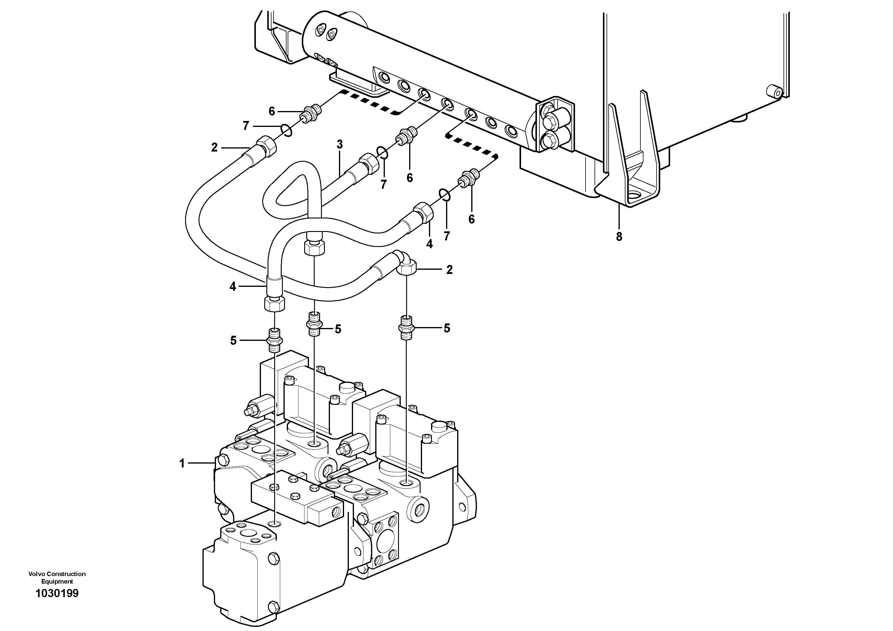 Timing gear casing VOE11163085 VOLVO