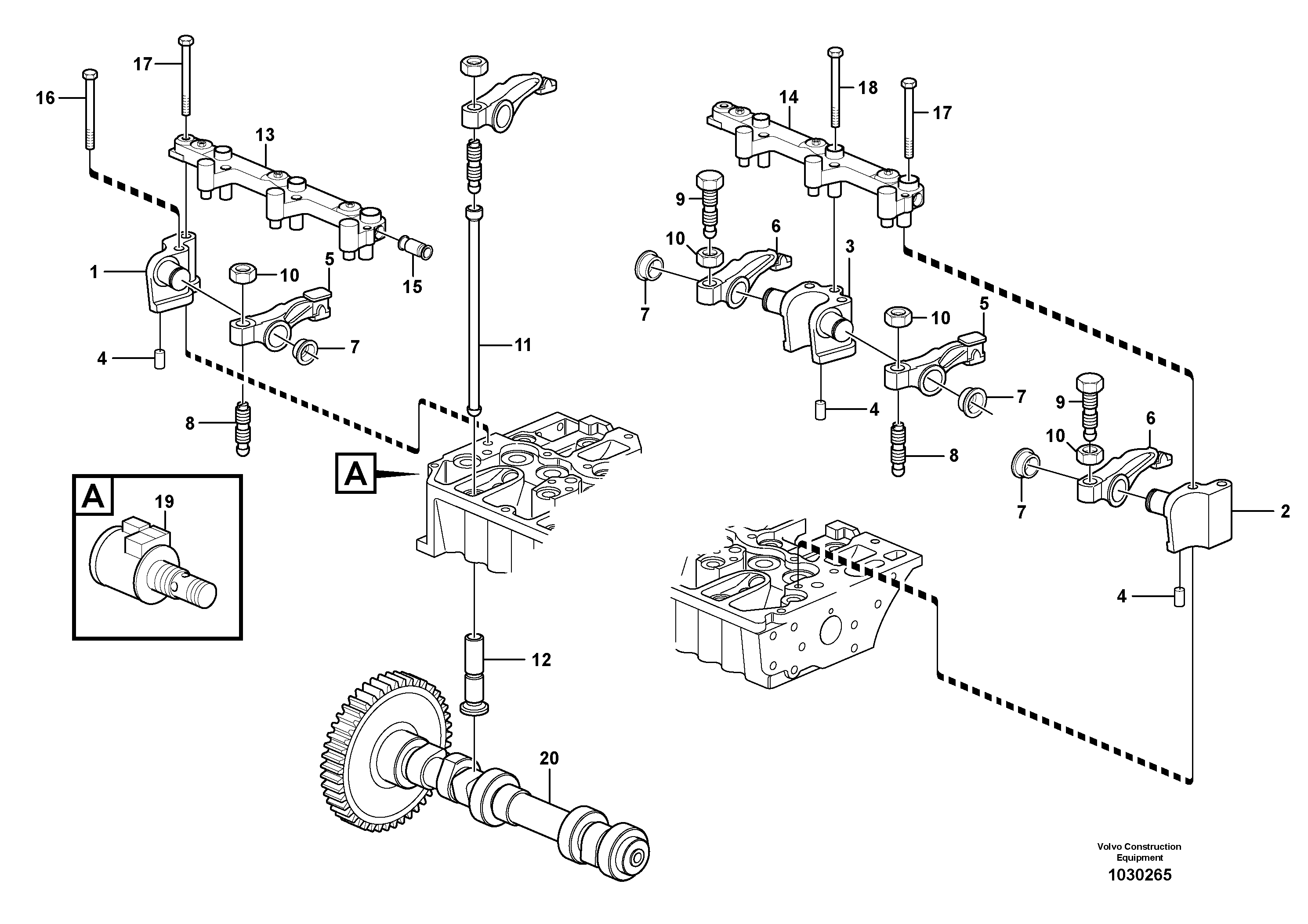 Bracket VOE20793045 VOLVO