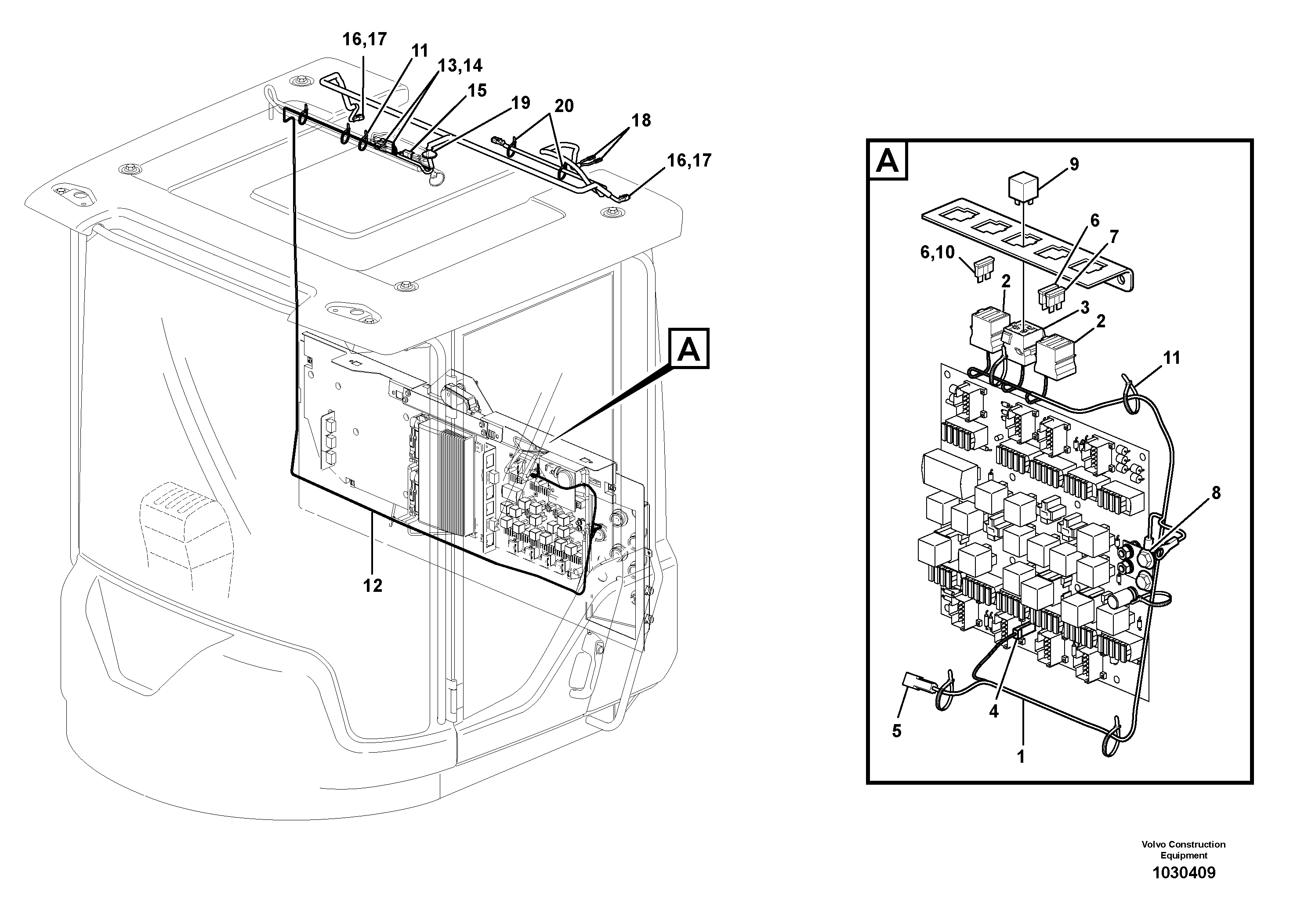 Корпус контакта VOE4803689 VOLVO