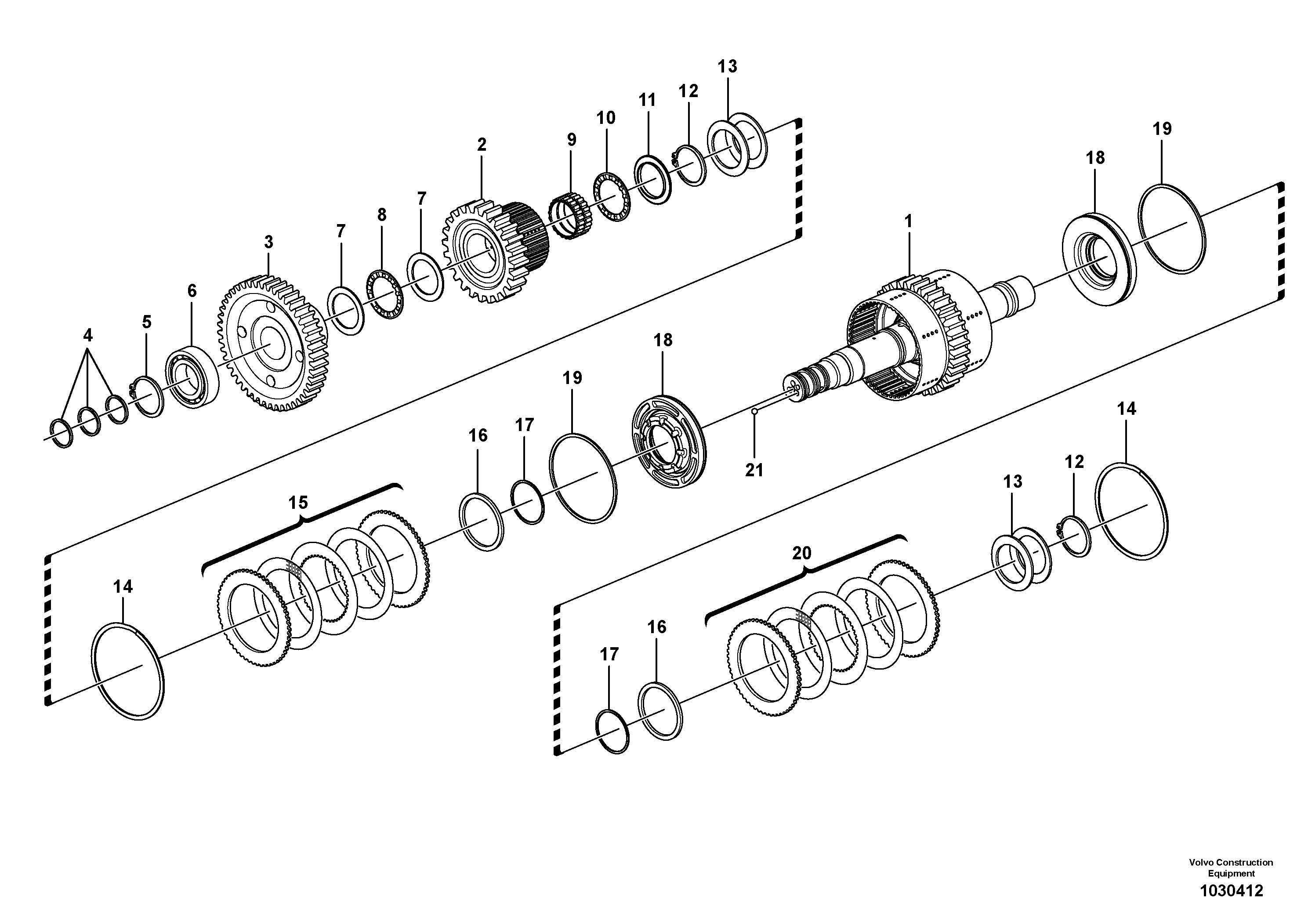 Op-amplifier VOE15078065 VOLVO