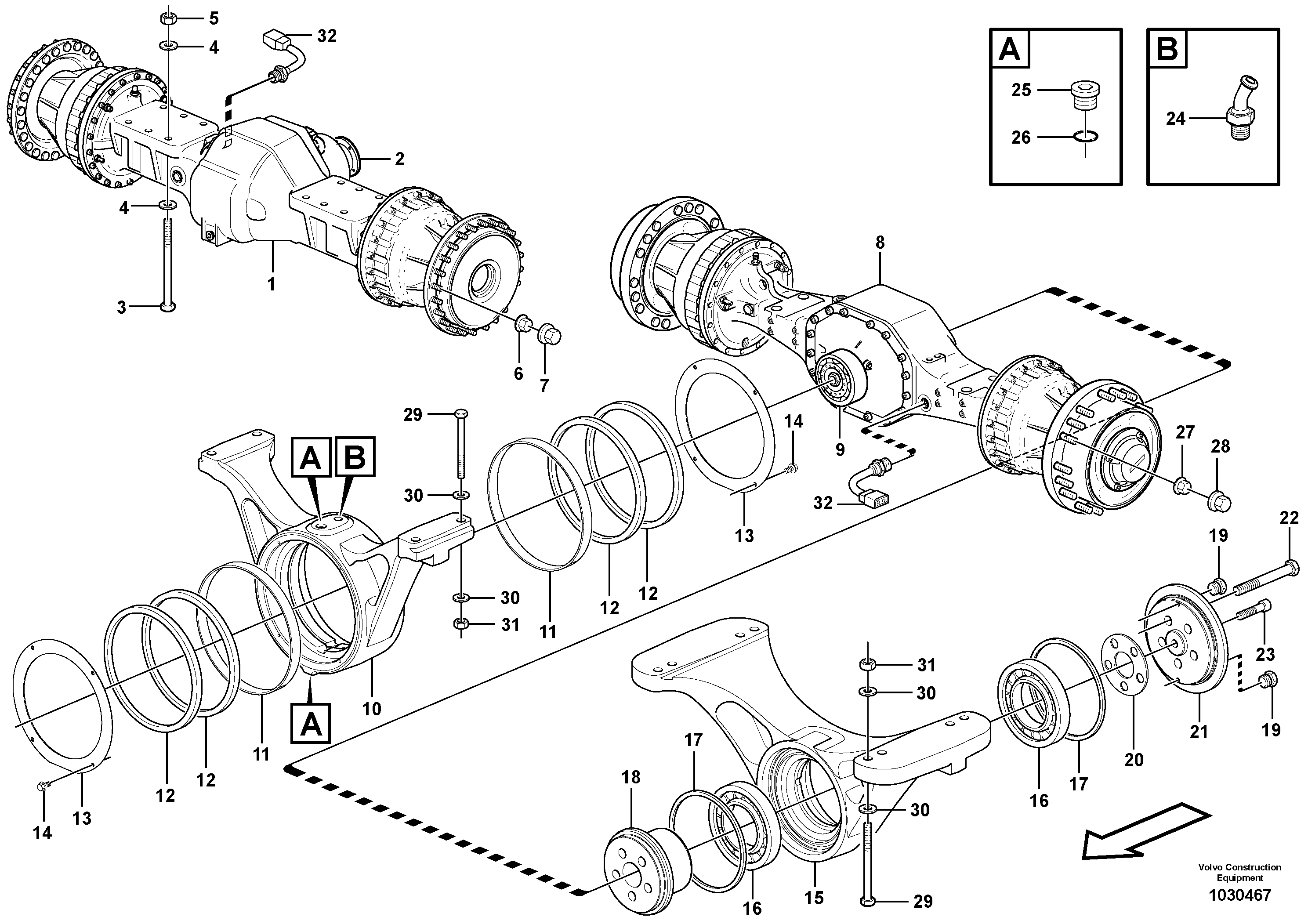 Tube Support VOE11103239 VOLVO
