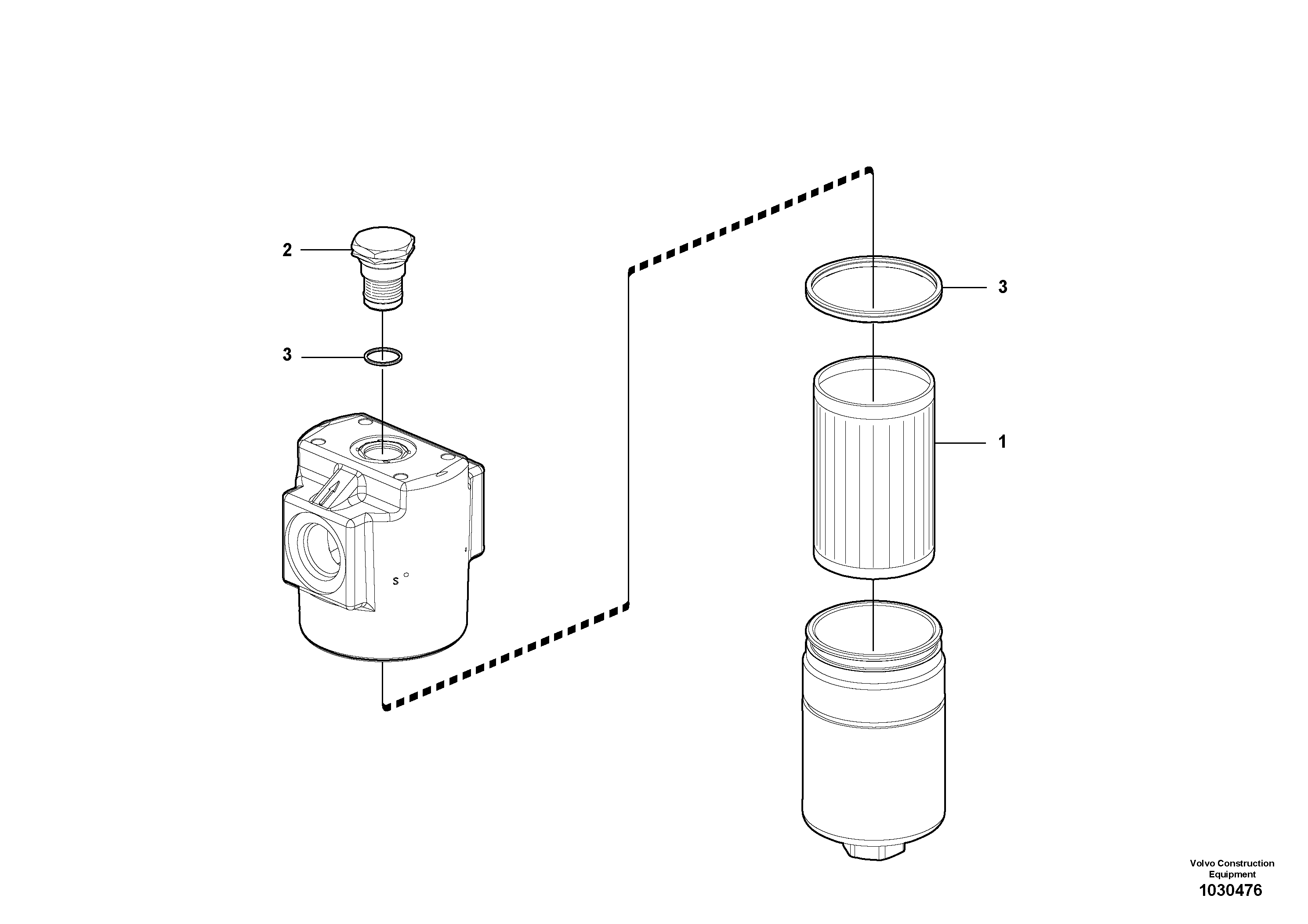 Filter Cover TEL/VOE15022975 VOLVO