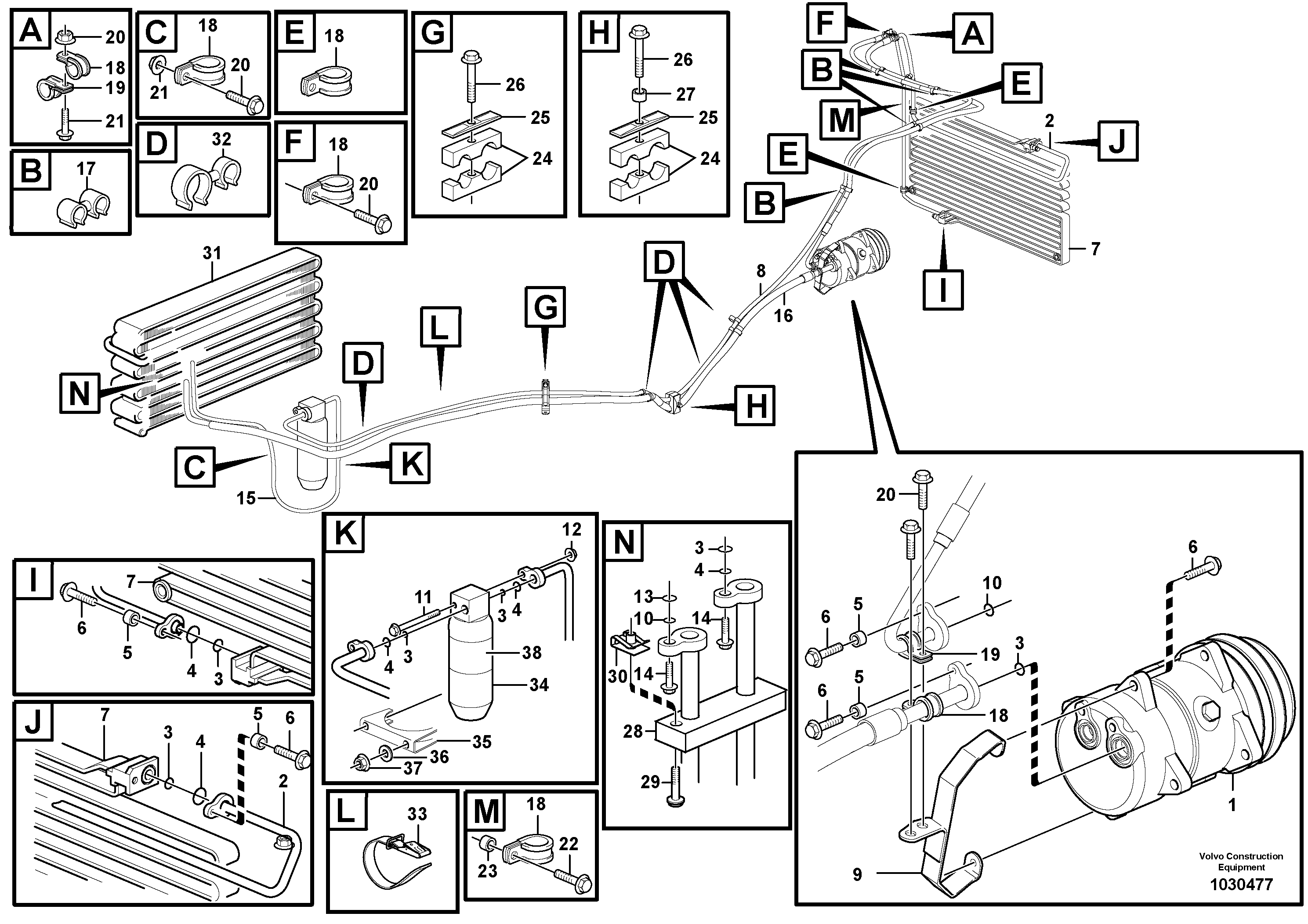 Timing gear casing VOE15089288 VOLVO