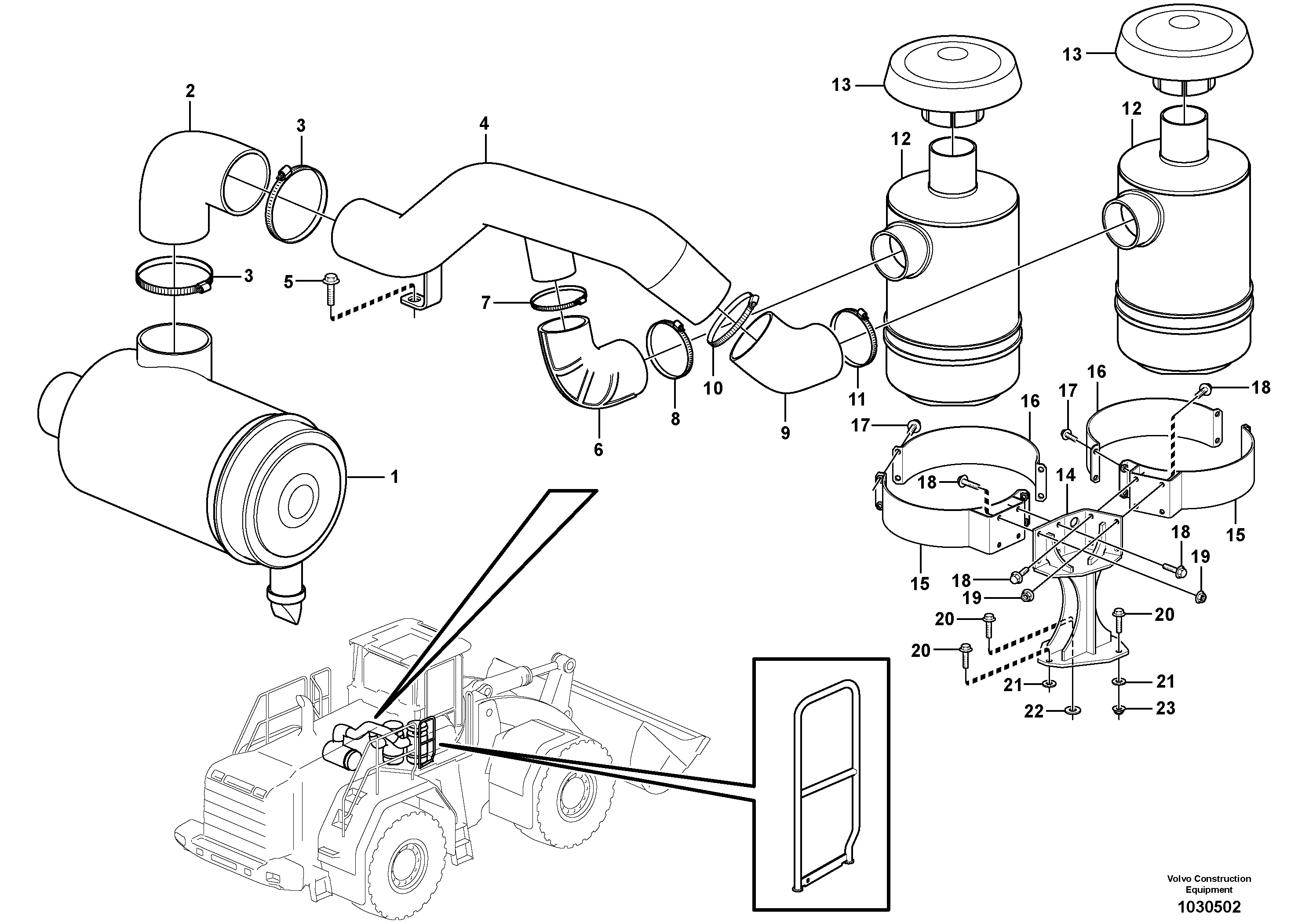 Carton VOE11055615 VOLVO