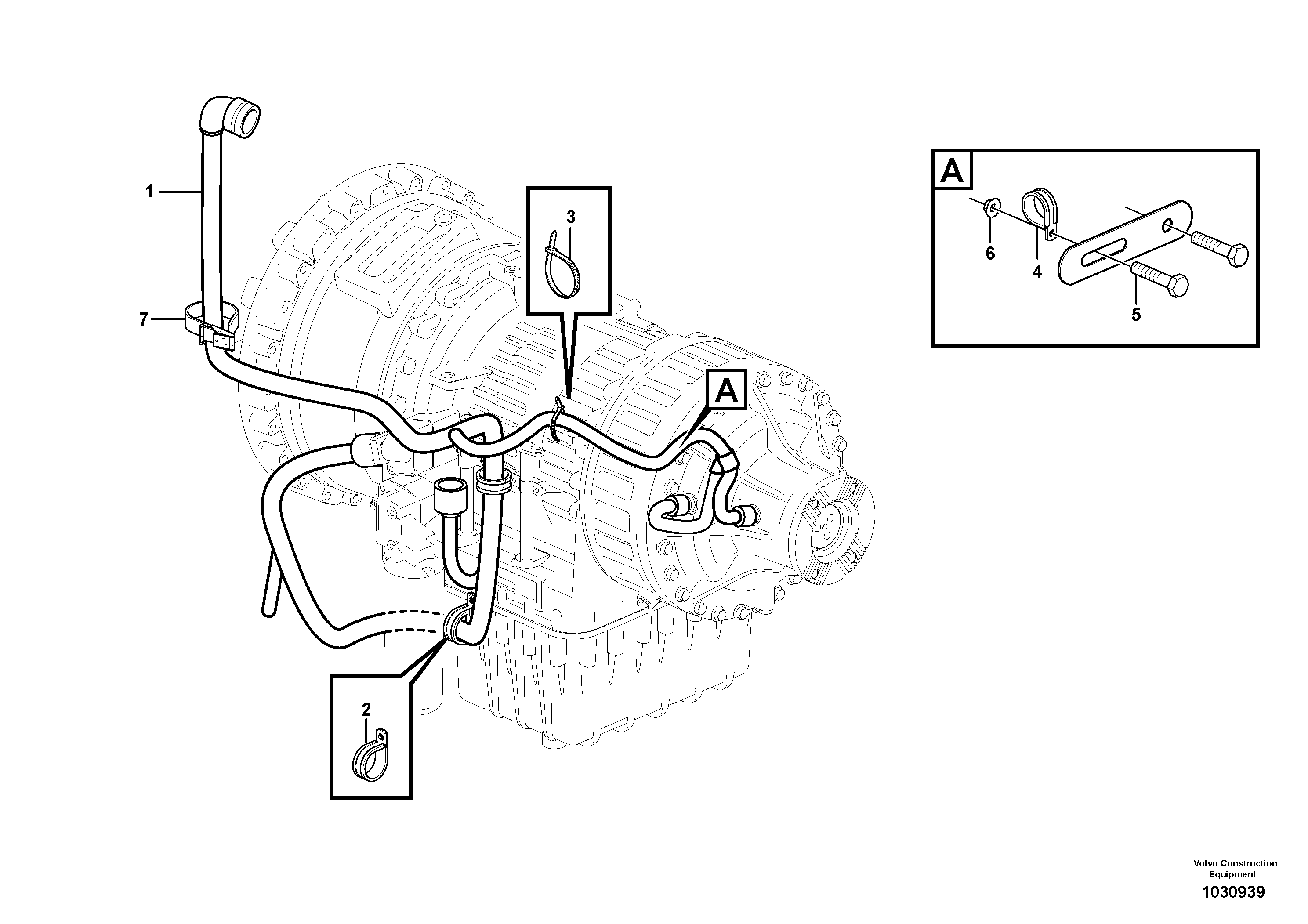 Support Leg VOE15011670 VOLVO