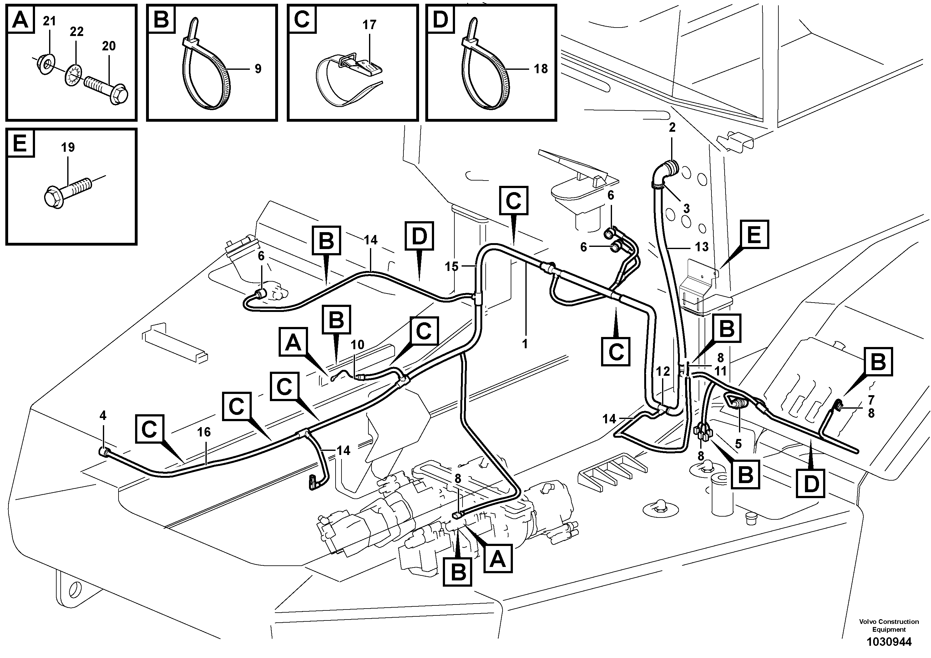 Adapter VOE3807022 VOLVO