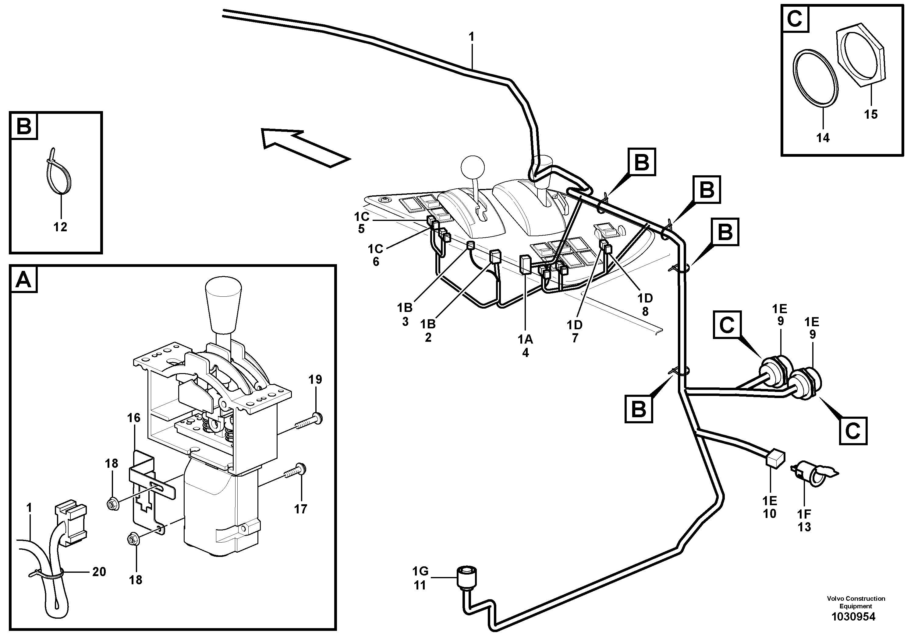 Support Leg VOE15016455 VOLVO