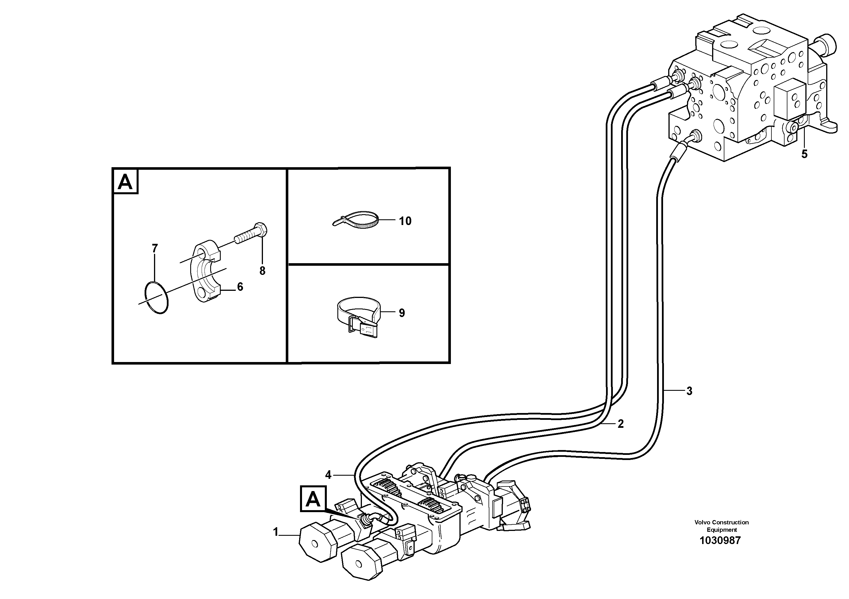 Timing gear casing VOE938020 VOLVO