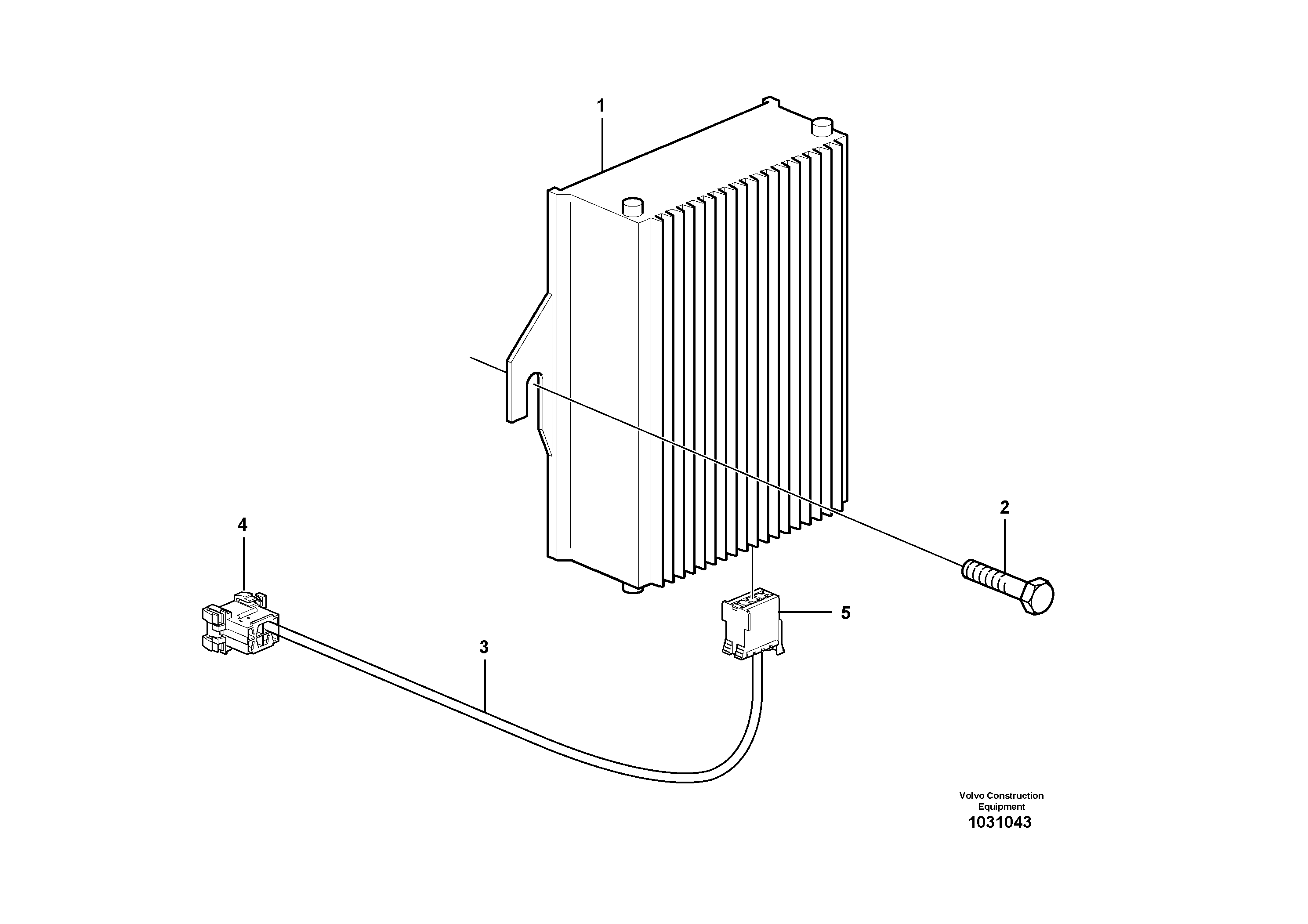 Radio Support VOE11193752 VOLVO