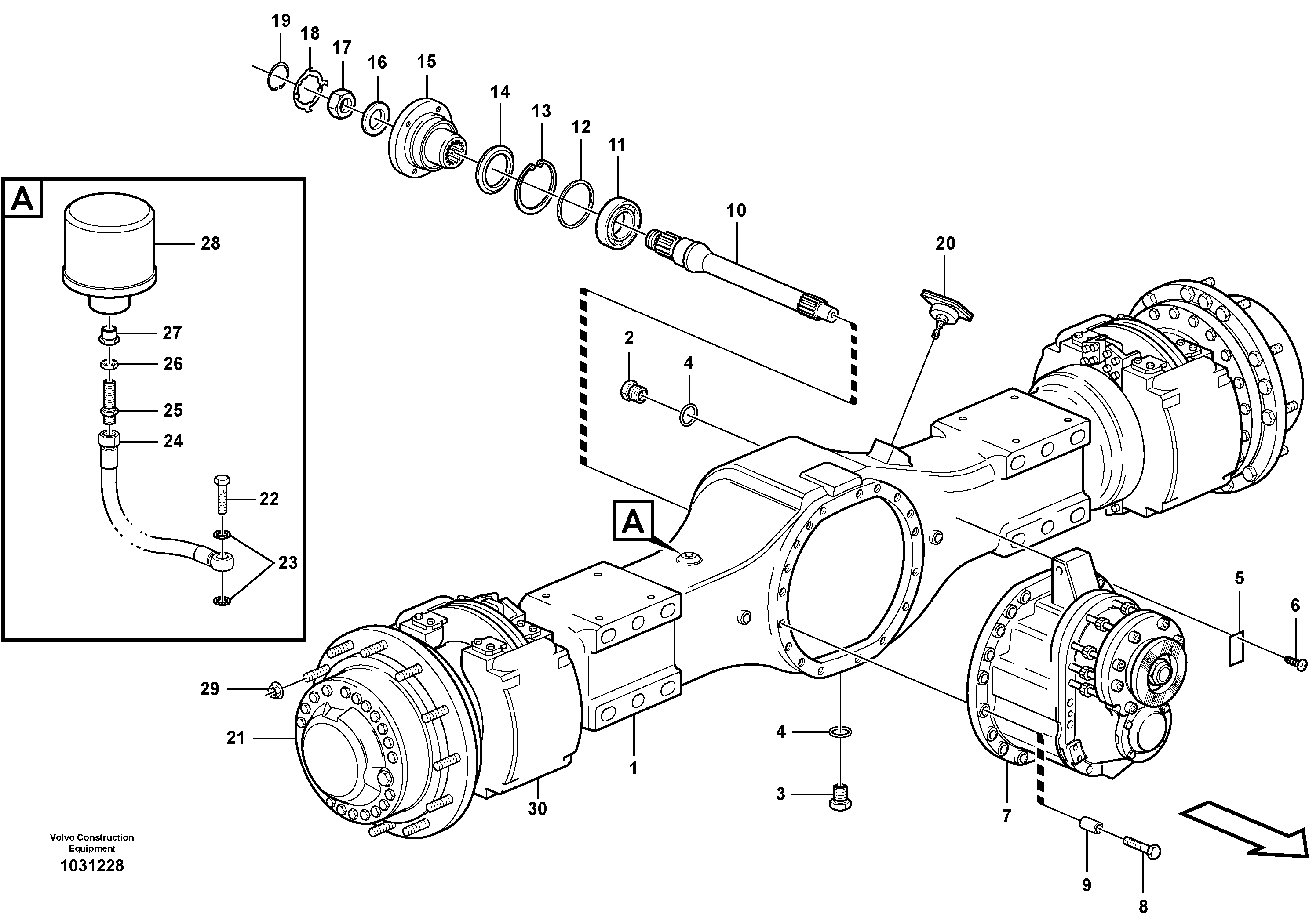 Dosage valve VOE11103055 VOLVO