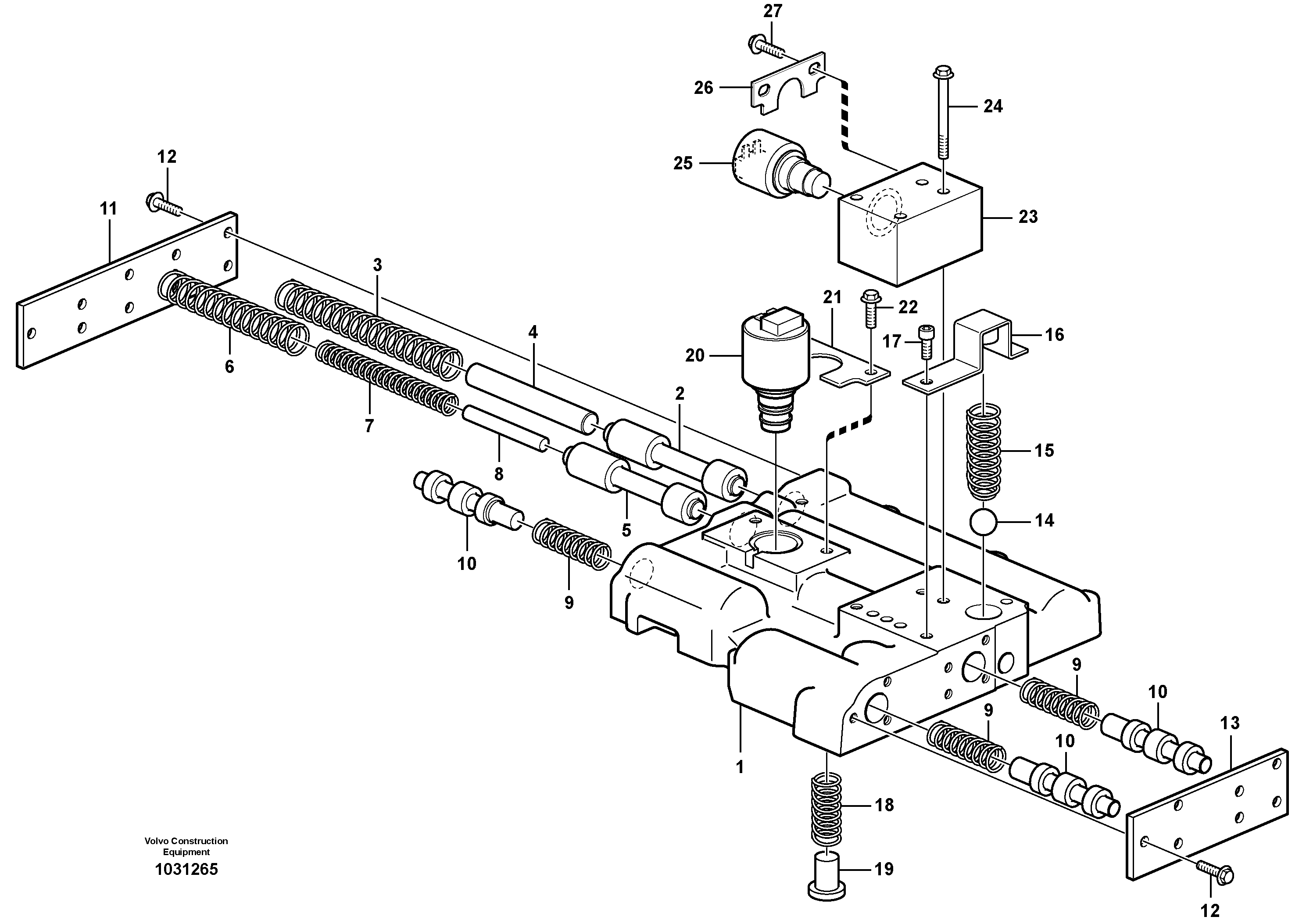 Flg Brg Shell VOE11037910 VOLVO
