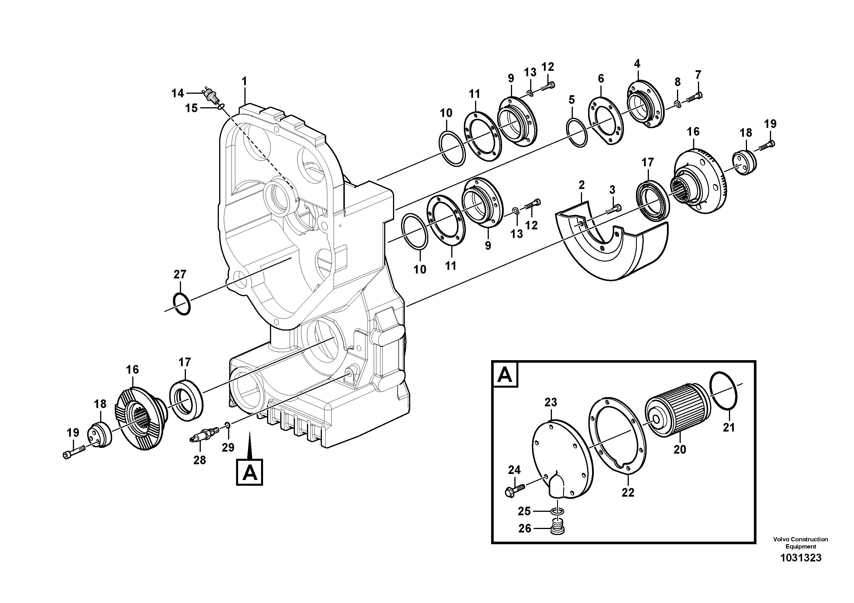 Oil Bath Filter VOE15112831 VOLVO