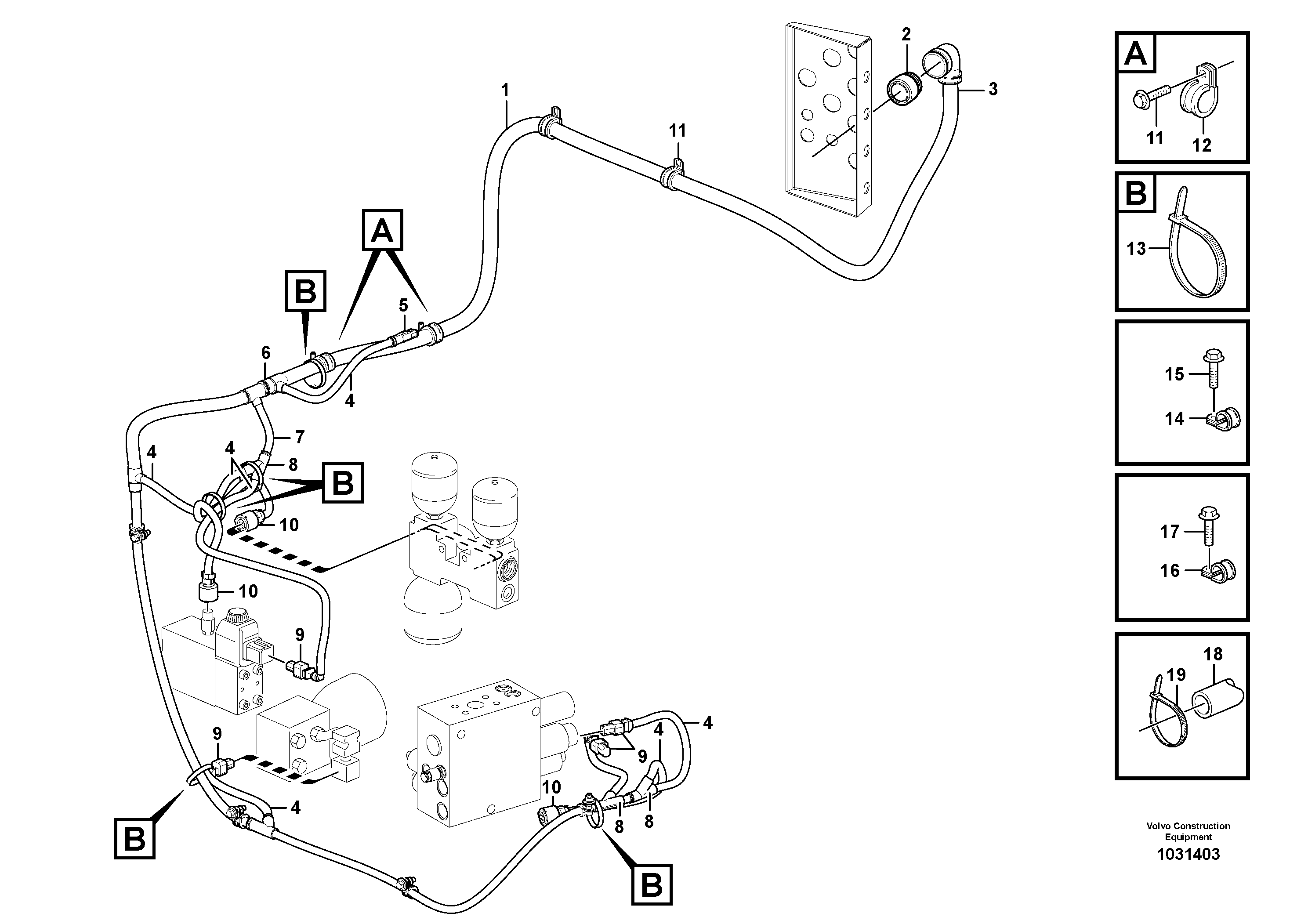 Support Leg VOE15028143 VOLVO