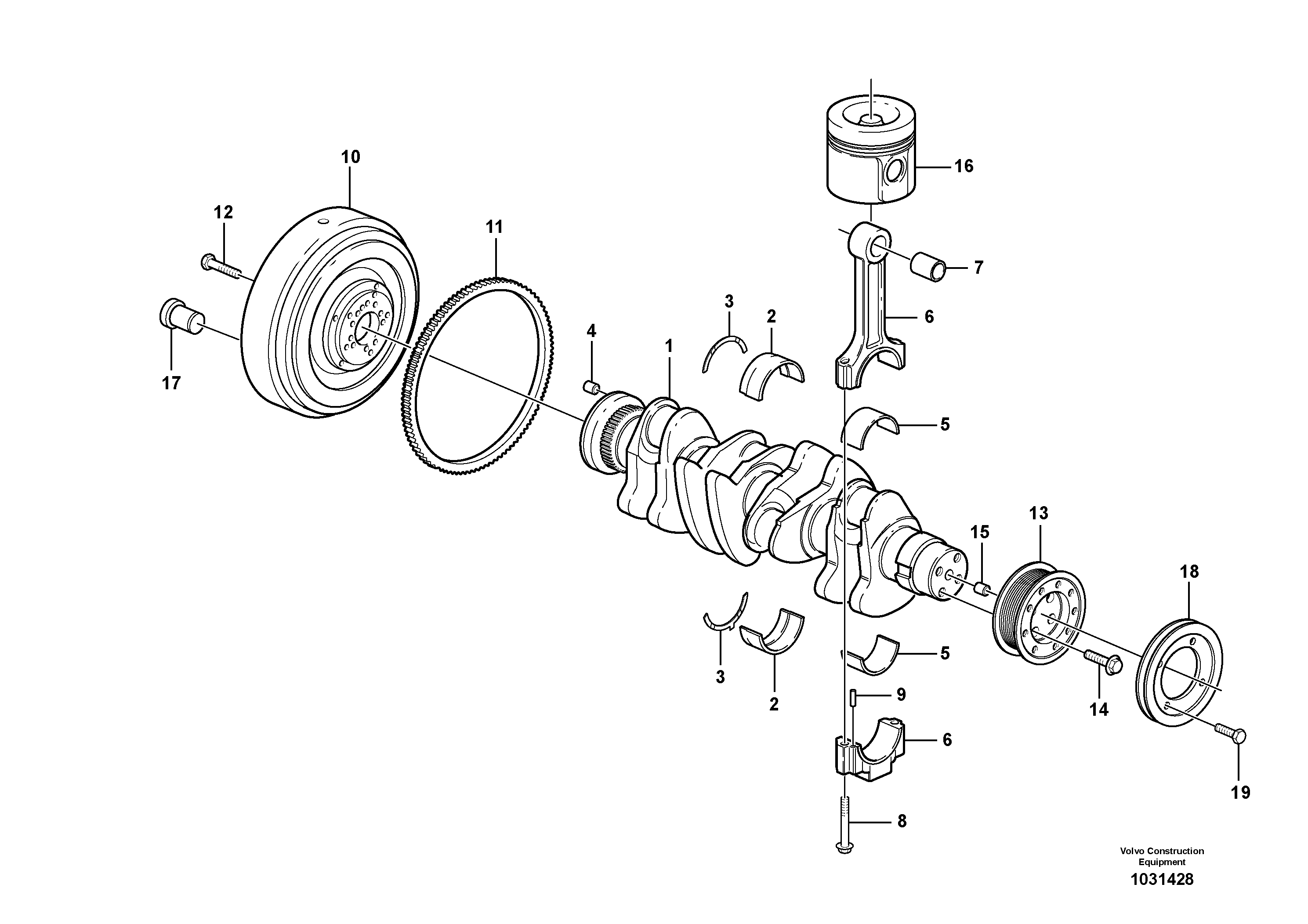 Fce Shwl Diparm VOE21013085 VOLVO