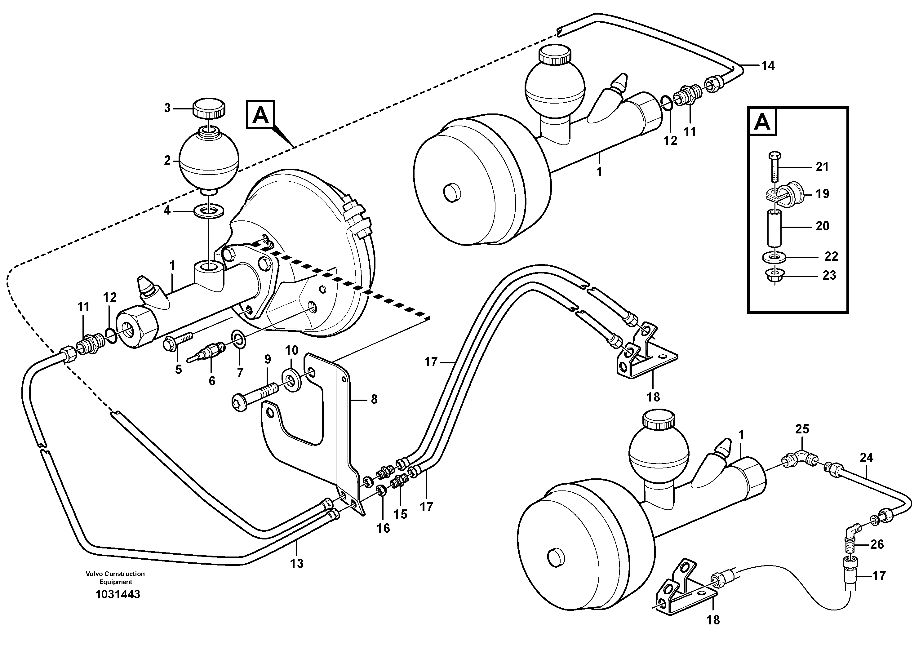 Water pump ger VOE936098 VOLVO